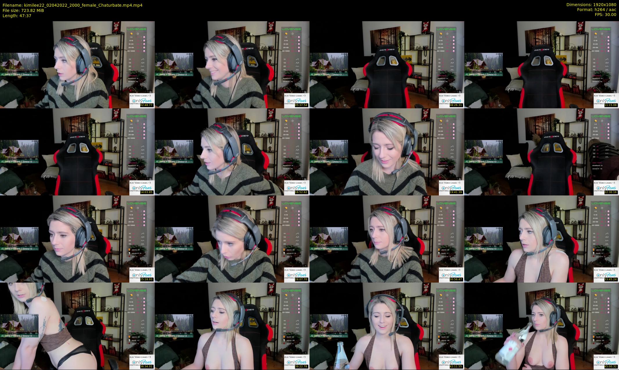 kimilee22 — 48 minute Chaturbate female cam show recording, 1080p, Apr 2, 2022