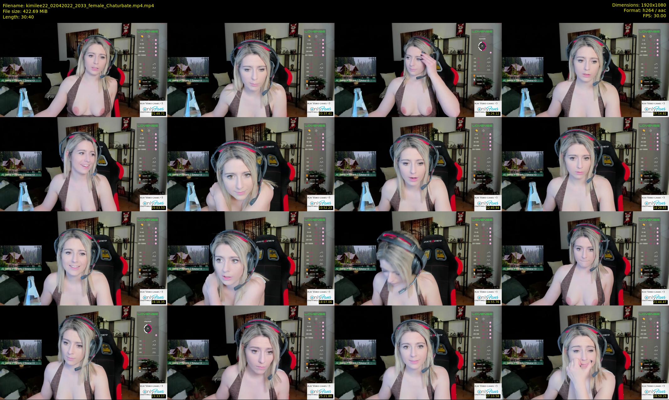 kimilee22 — 31 minute Chaturbate female cam show recording, 1080p, Apr 2, 2022