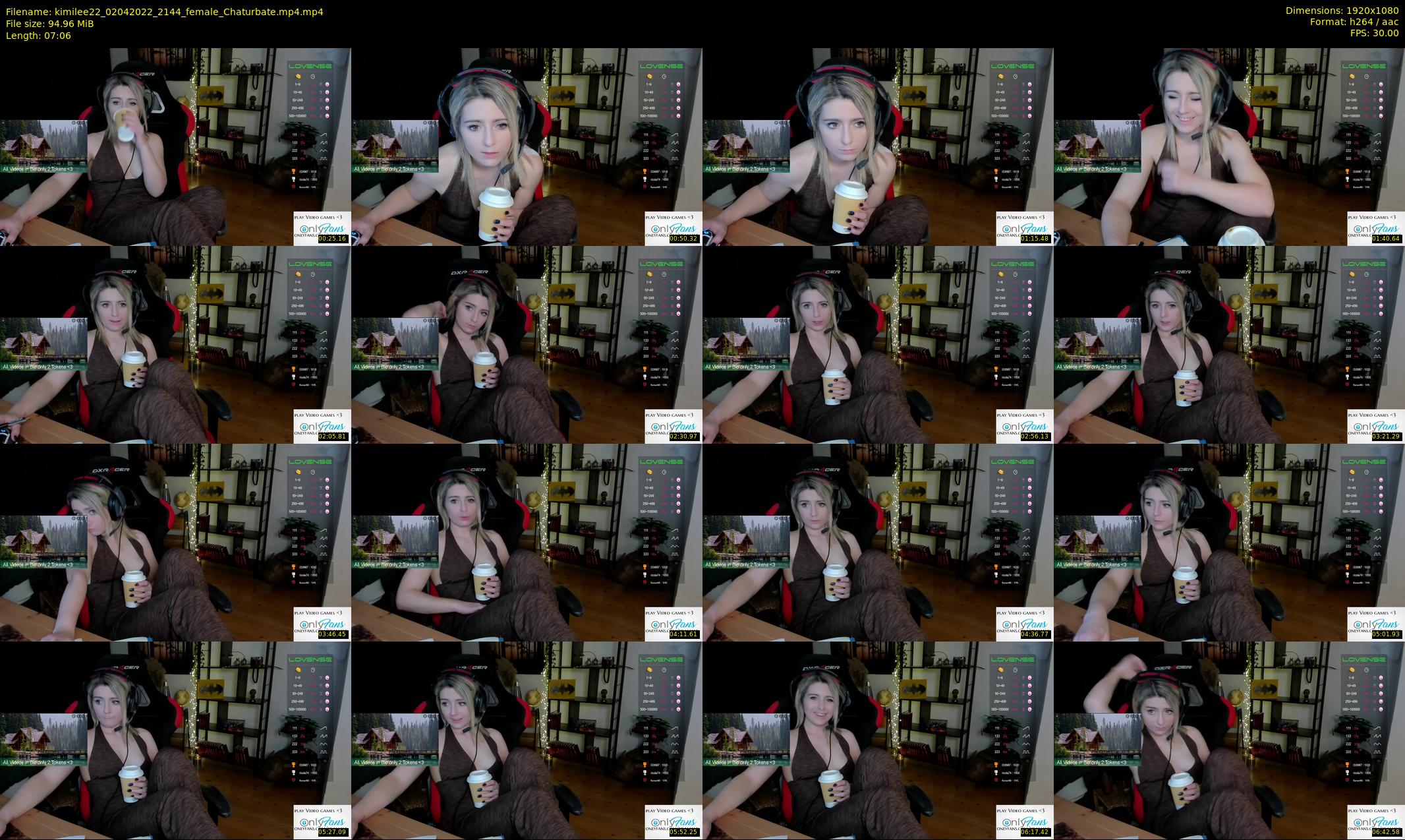 kimilee22 — 8 minute Chaturbate female cam show recording, 1080p, Apr 2, 2022