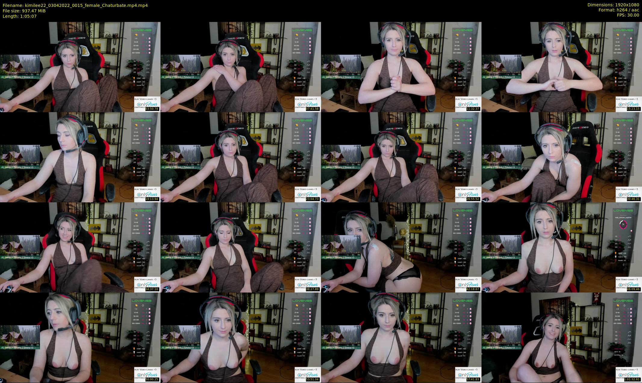 kimilee22 — 66 minute Chaturbate female cam show recording, 1080p, Apr 3, 2022