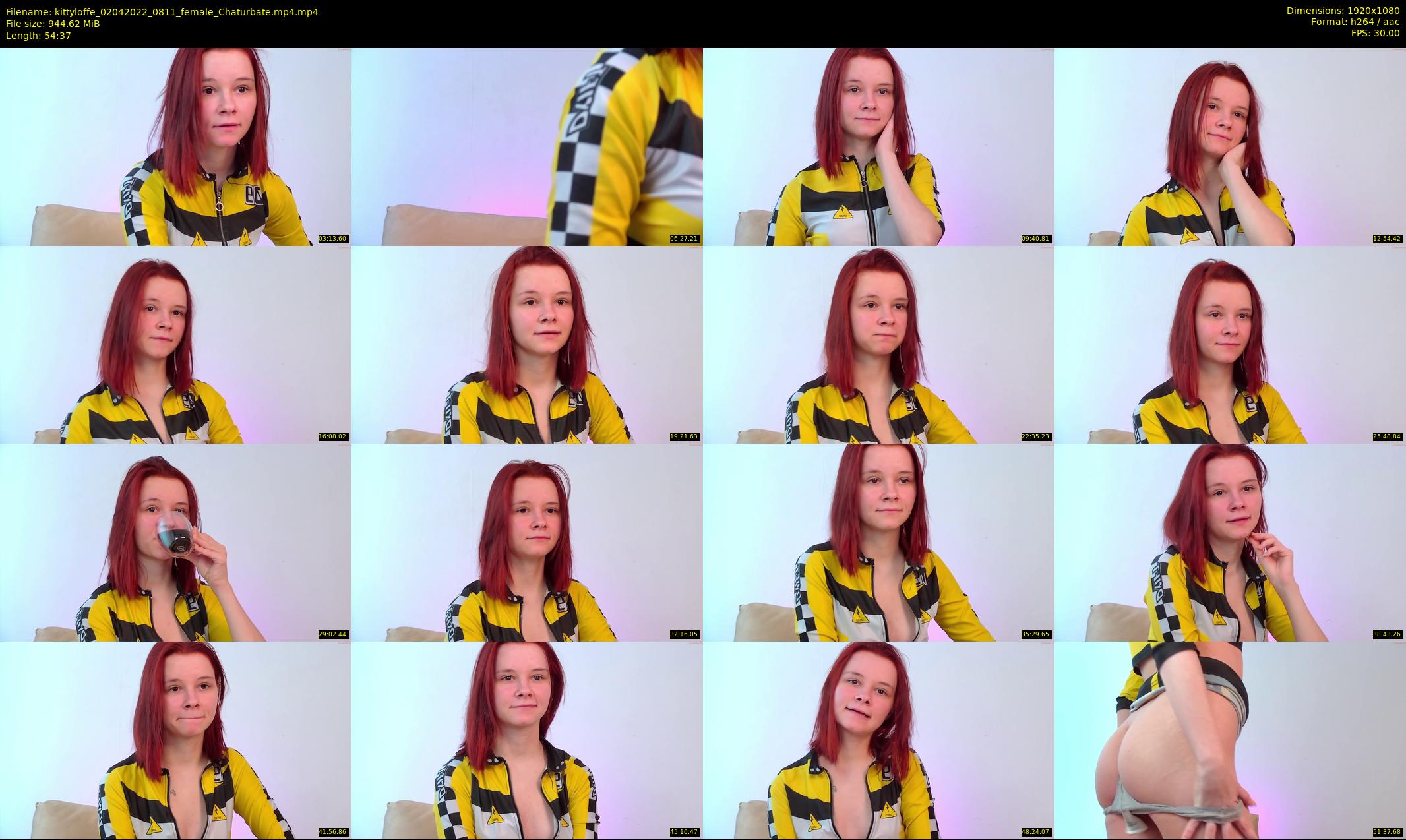 kittyloffe — 55 minute Chaturbate female cam show recording, 1080p, Apr 2, 2022