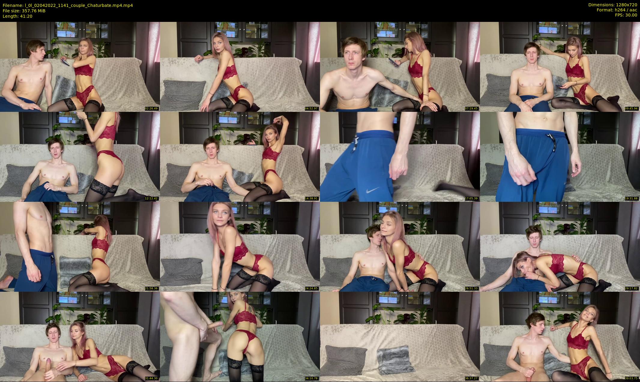 l_0l — 42 minute Chaturbate couple cam show recording, 720p, Apr 2, 2022