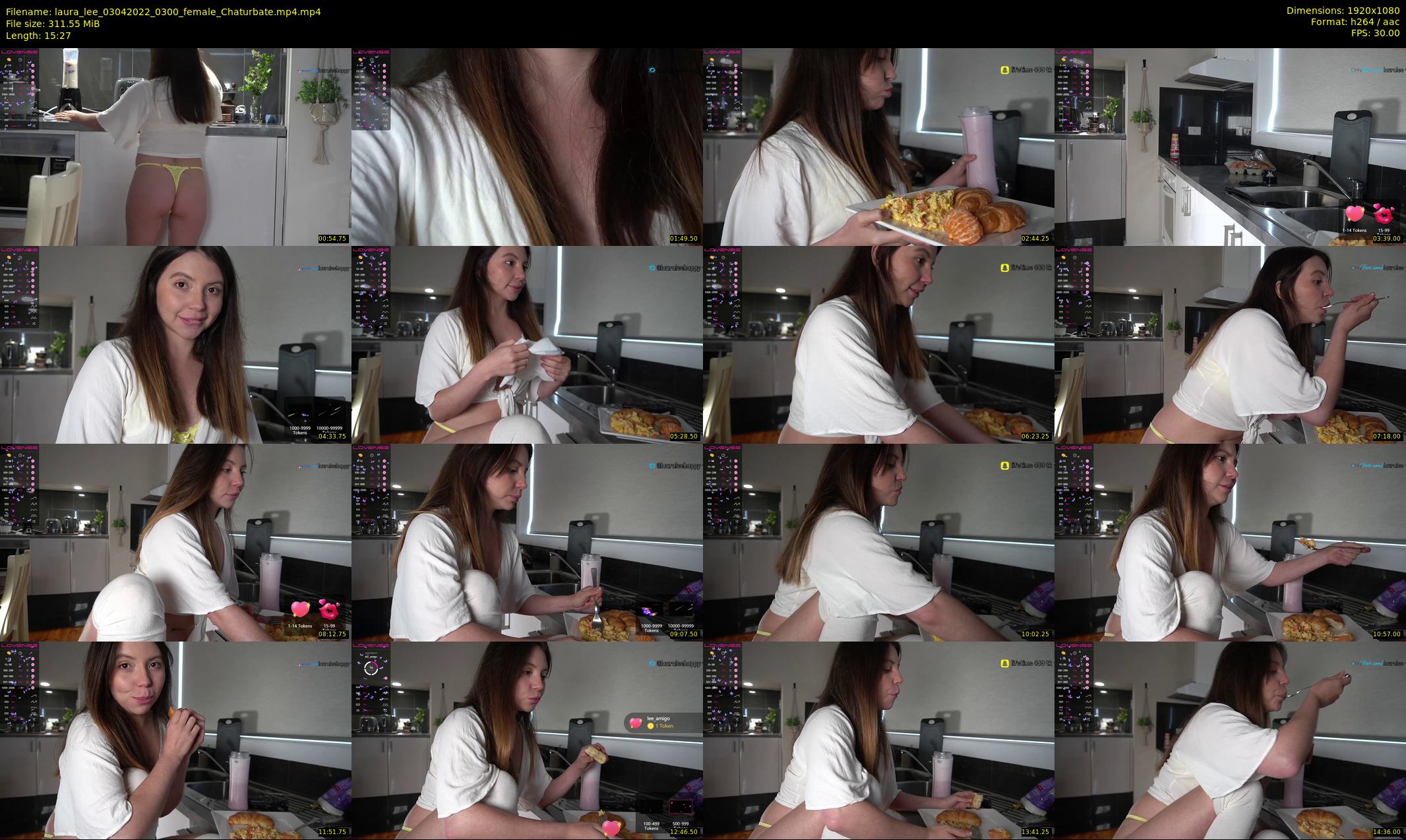 laura_lee — 16 minute Chaturbate female cam show recording, 1080p, Apr 3, 2022