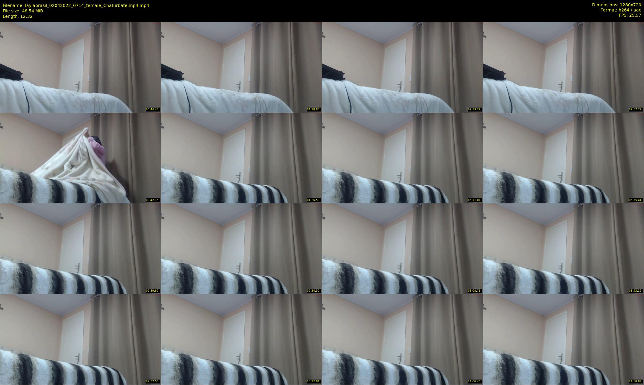 laylabrasil — 13 minute Chaturbate female cam show recording, 720p, Apr 2, 2022