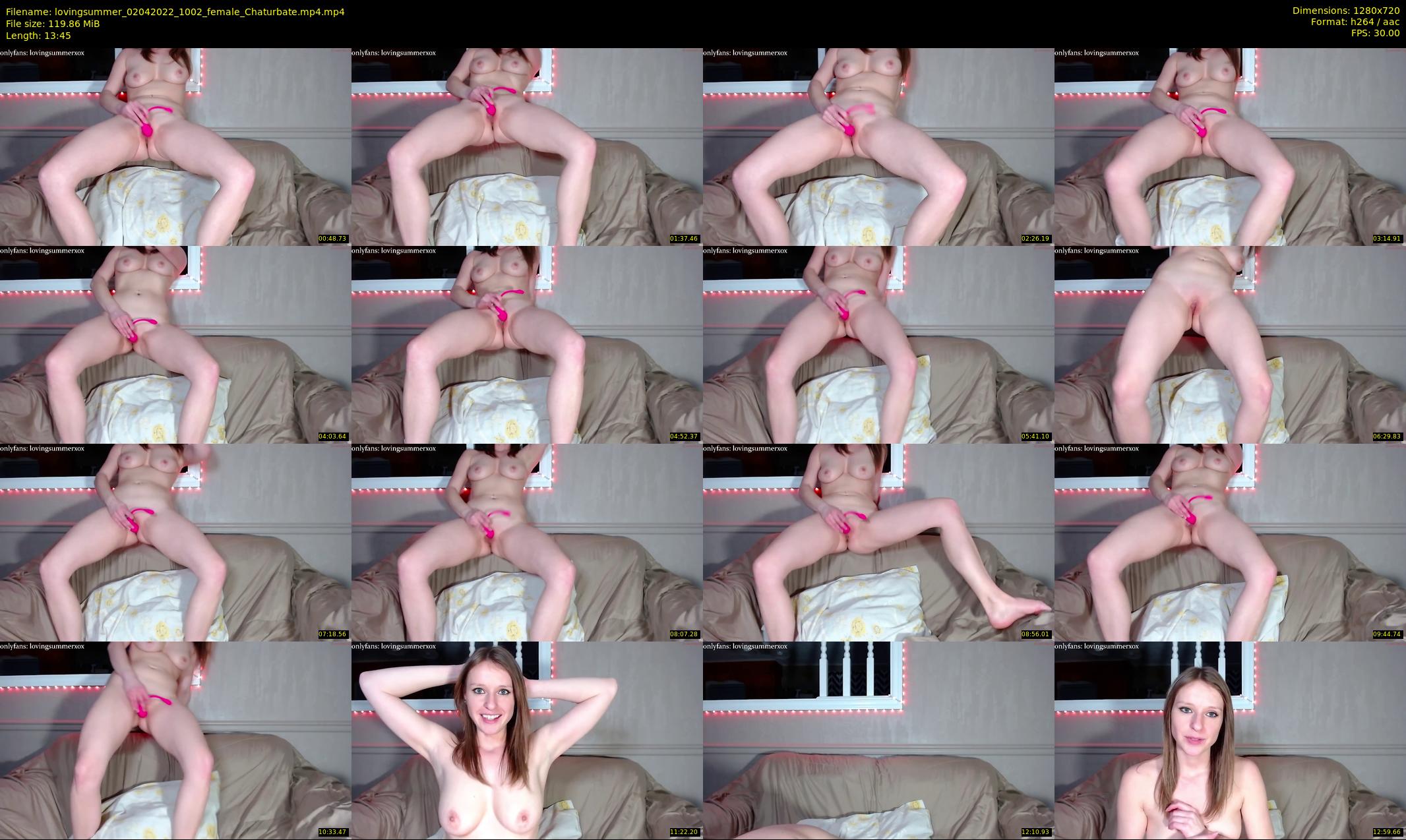 lovingsummer — 14 minute Chaturbate female cam show recording, 720p, Apr 2, 2022
