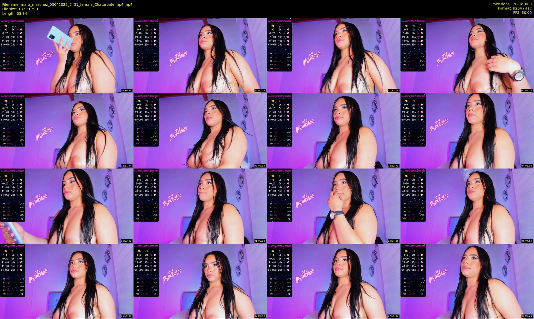 mara_martinez — 9 minute Chaturbate female cam show recording, 1080p, Apr 3, 2022
