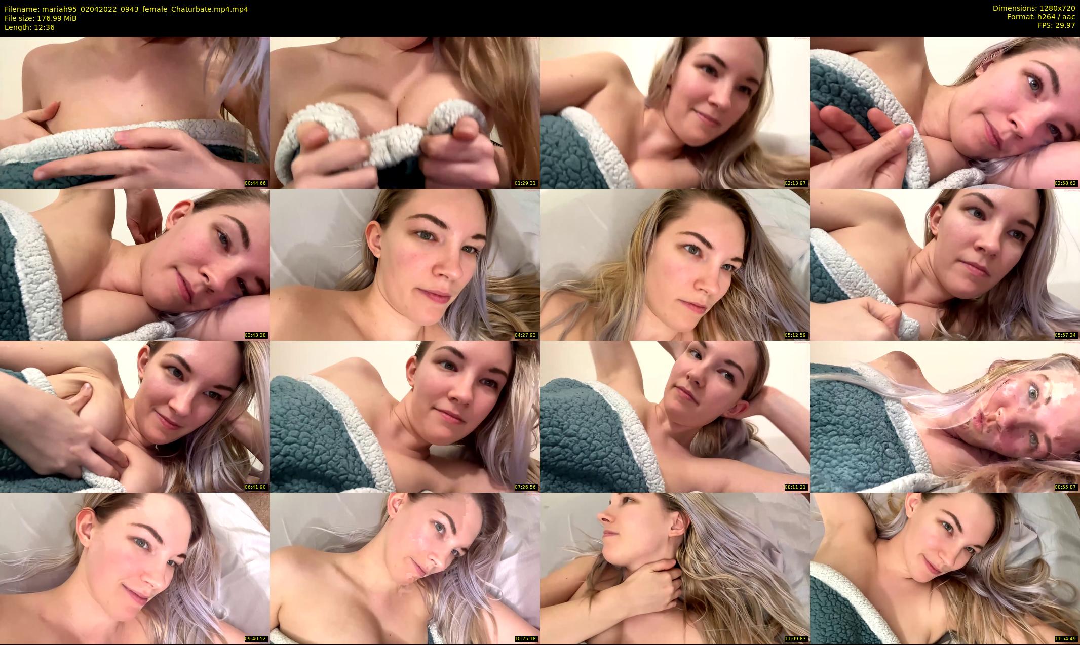 mariah95 — 13 minute Chaturbate female cam show recording, 720p, Apr 2, 2022
