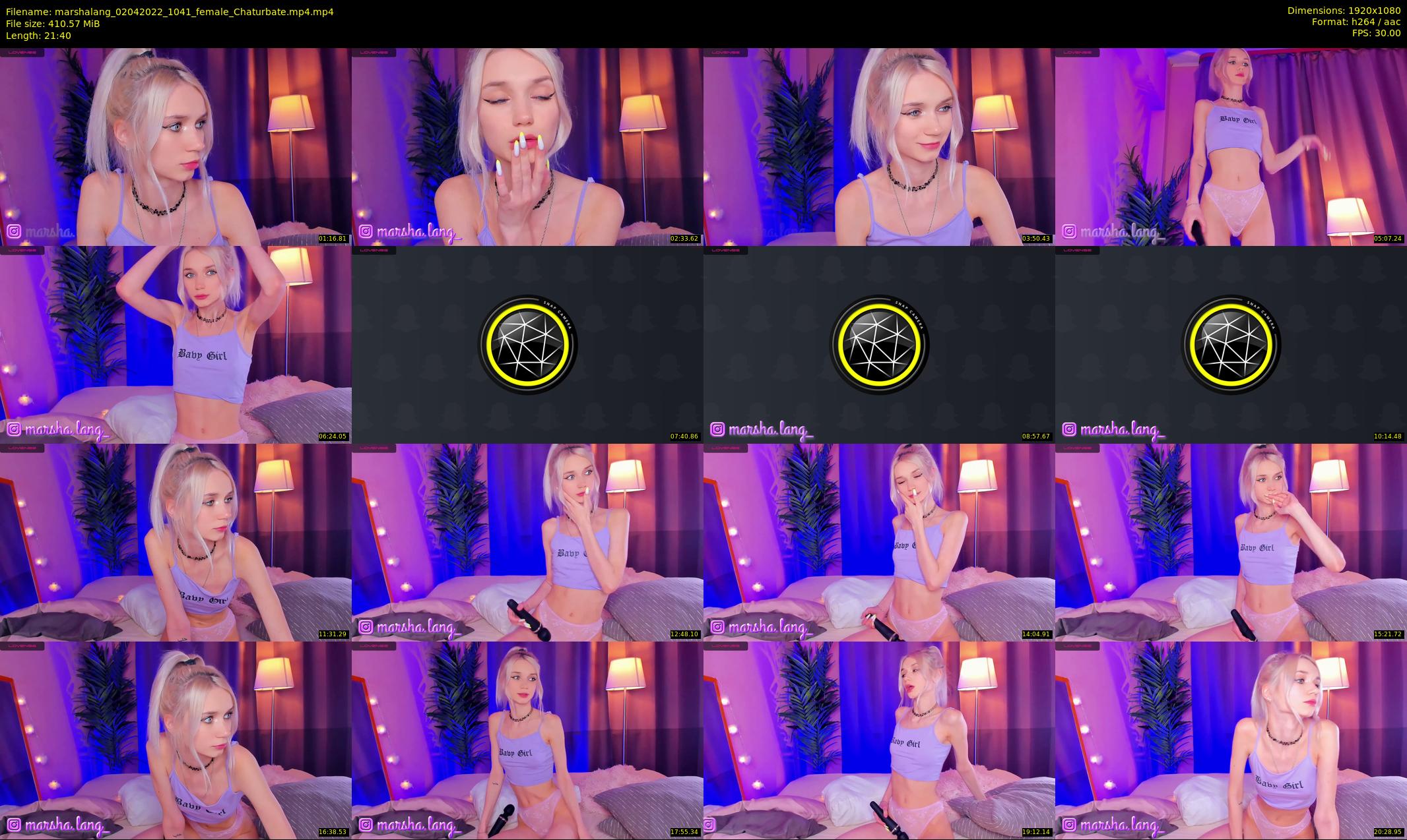 marshalang — 22 minute Chaturbate couple cam show recording, 1080p, Apr 2, 2022