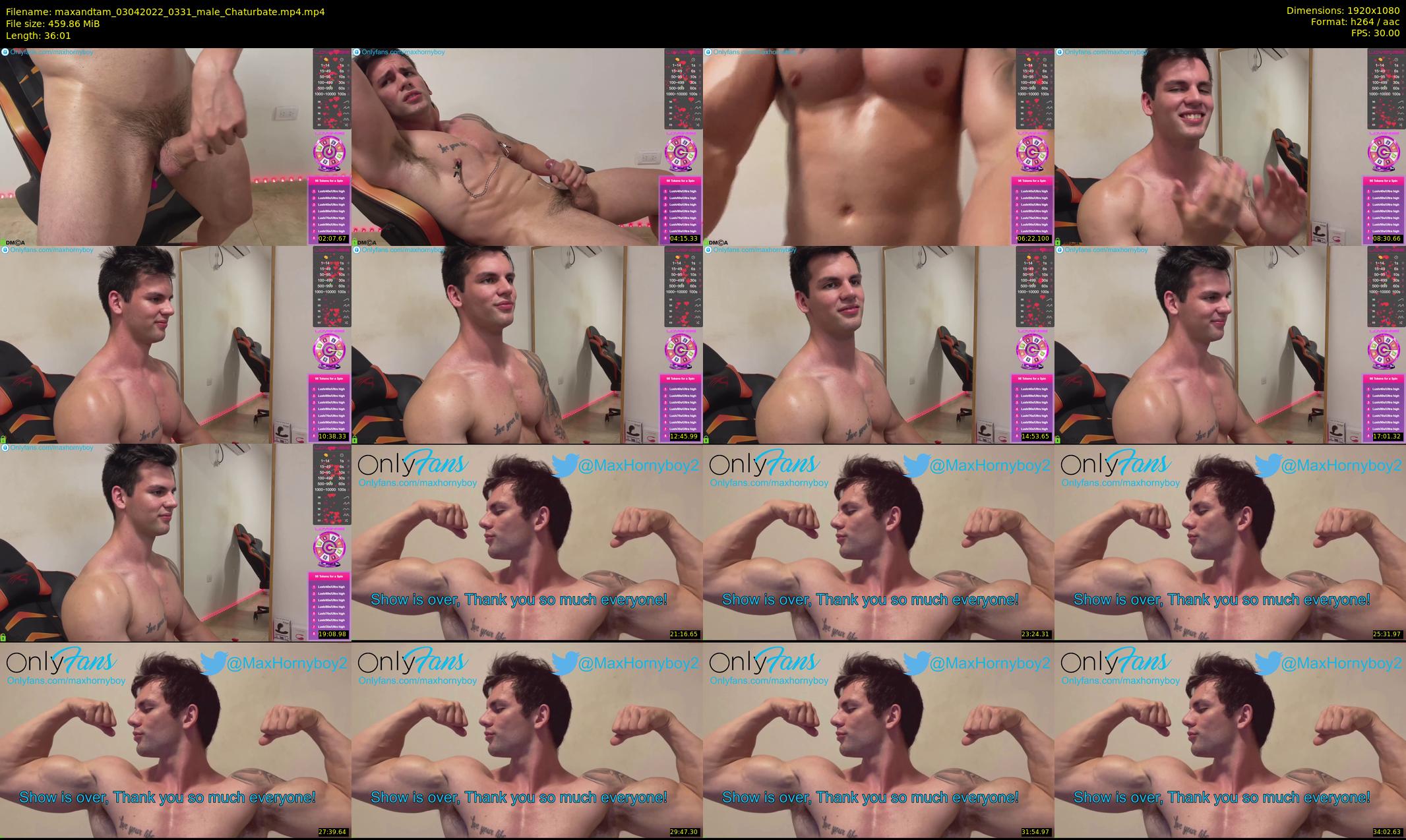 maxandtam — 37 minute Chaturbate couple cam show recording, 1080p, Apr 3, 2022