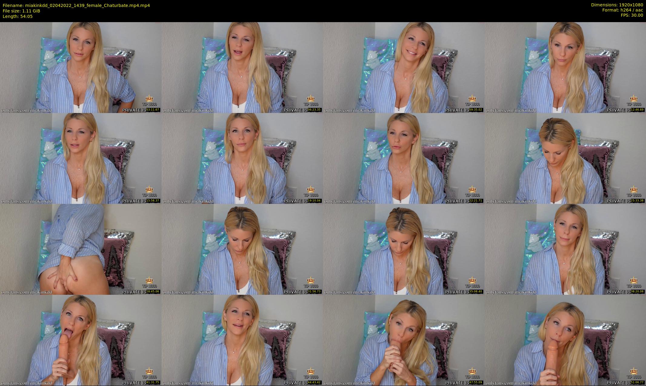miakinkdd — 55 minute Chaturbate female cam show recording, 1080p, Apr 2, 2022