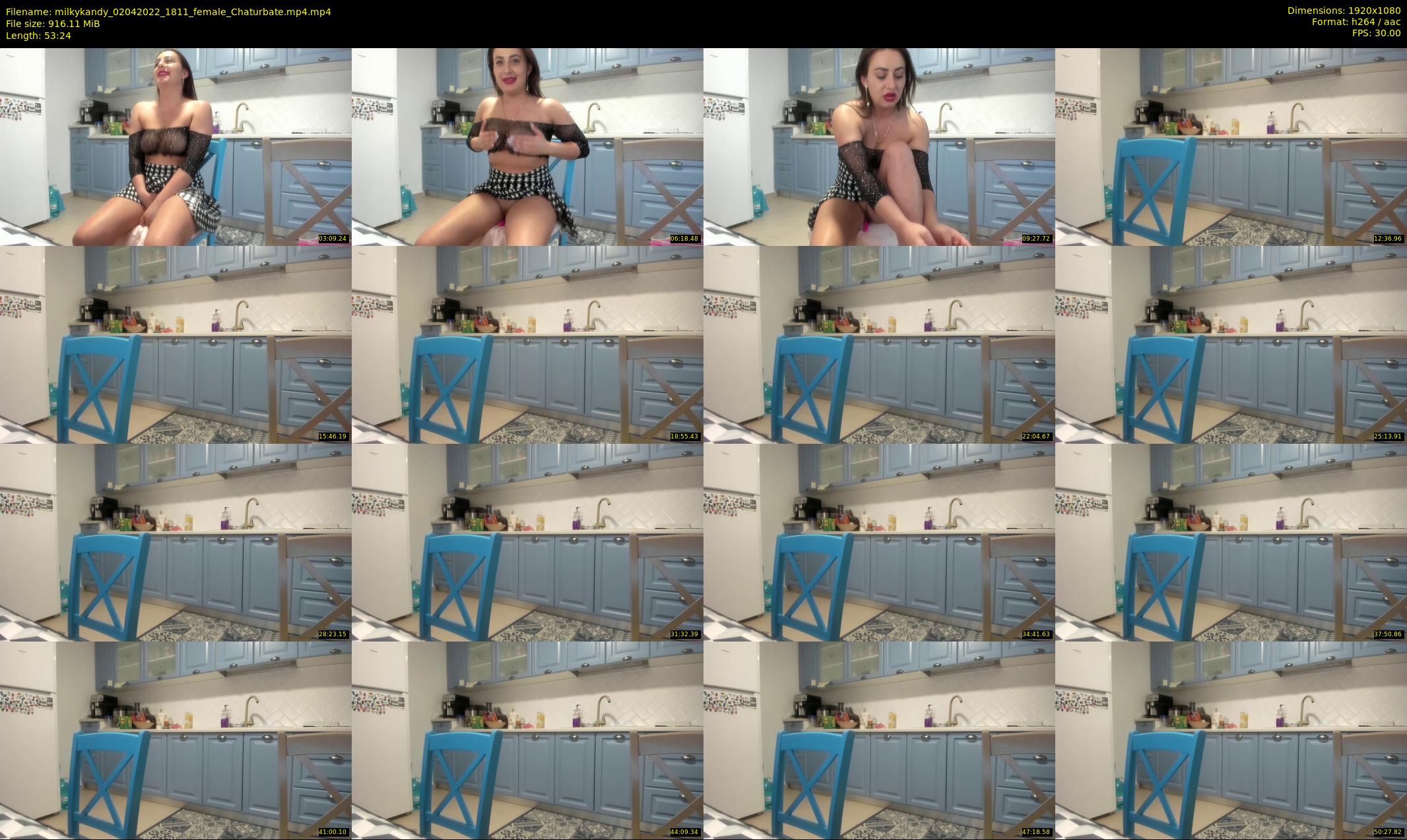 milkykandy — 54 minute Chaturbate female cam show recording, 1080p, Apr 2, 2022