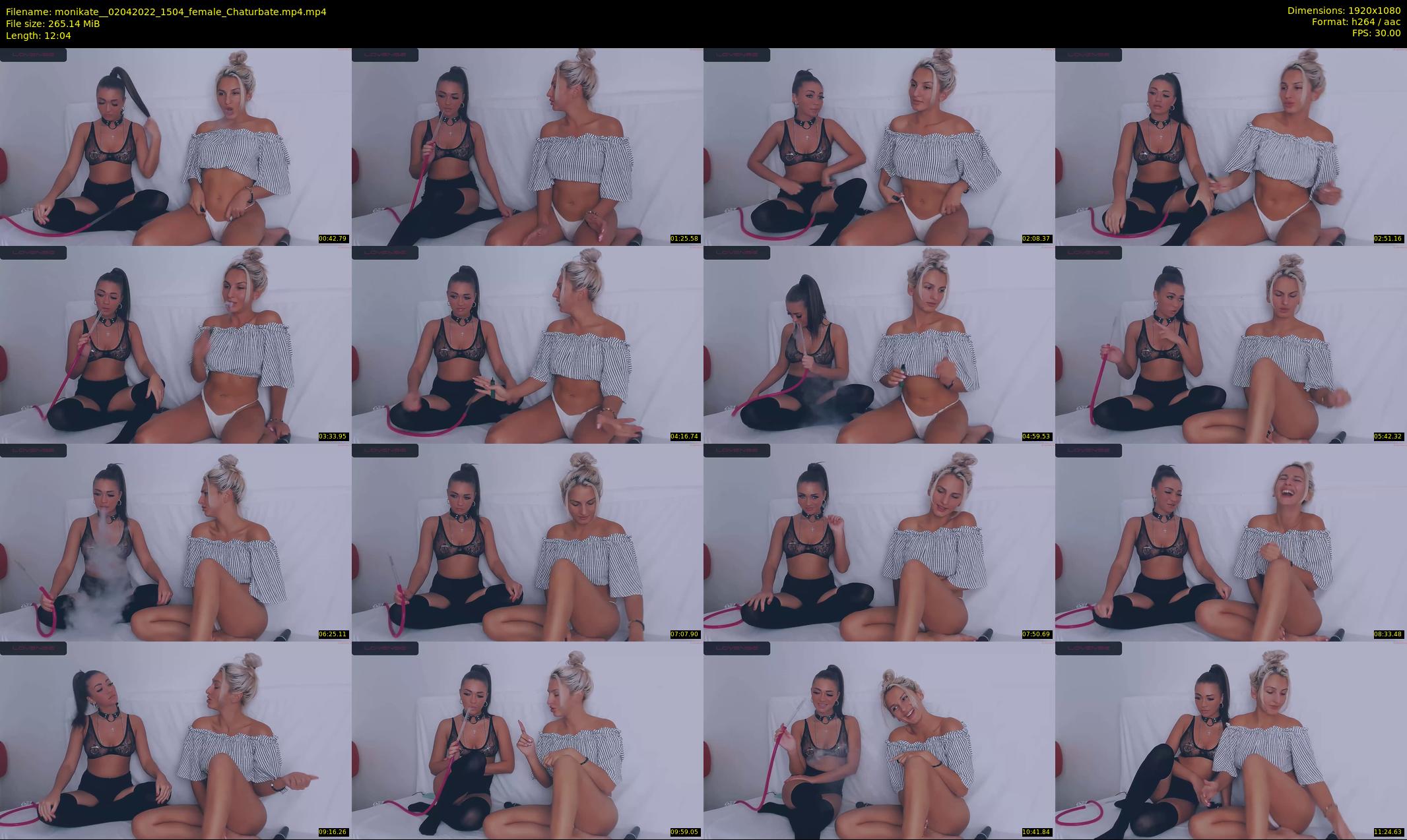 monikate_ — 13 minute Chaturbate couple cam show recording, 1080p, Apr 2, 2022