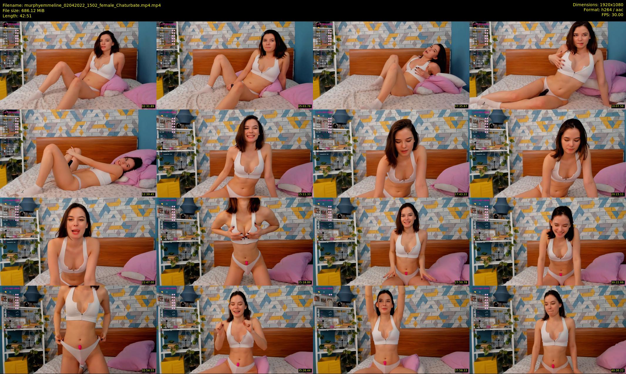 murphyemmeline — 43 minute Chaturbate female cam show recording, 1080p, Apr 2, 2022