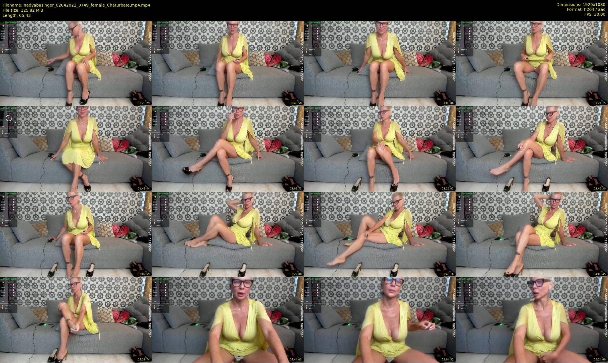 nadyabasinger — 6 minute Chaturbate female cam show recording, 1080p, Apr 2, 2022