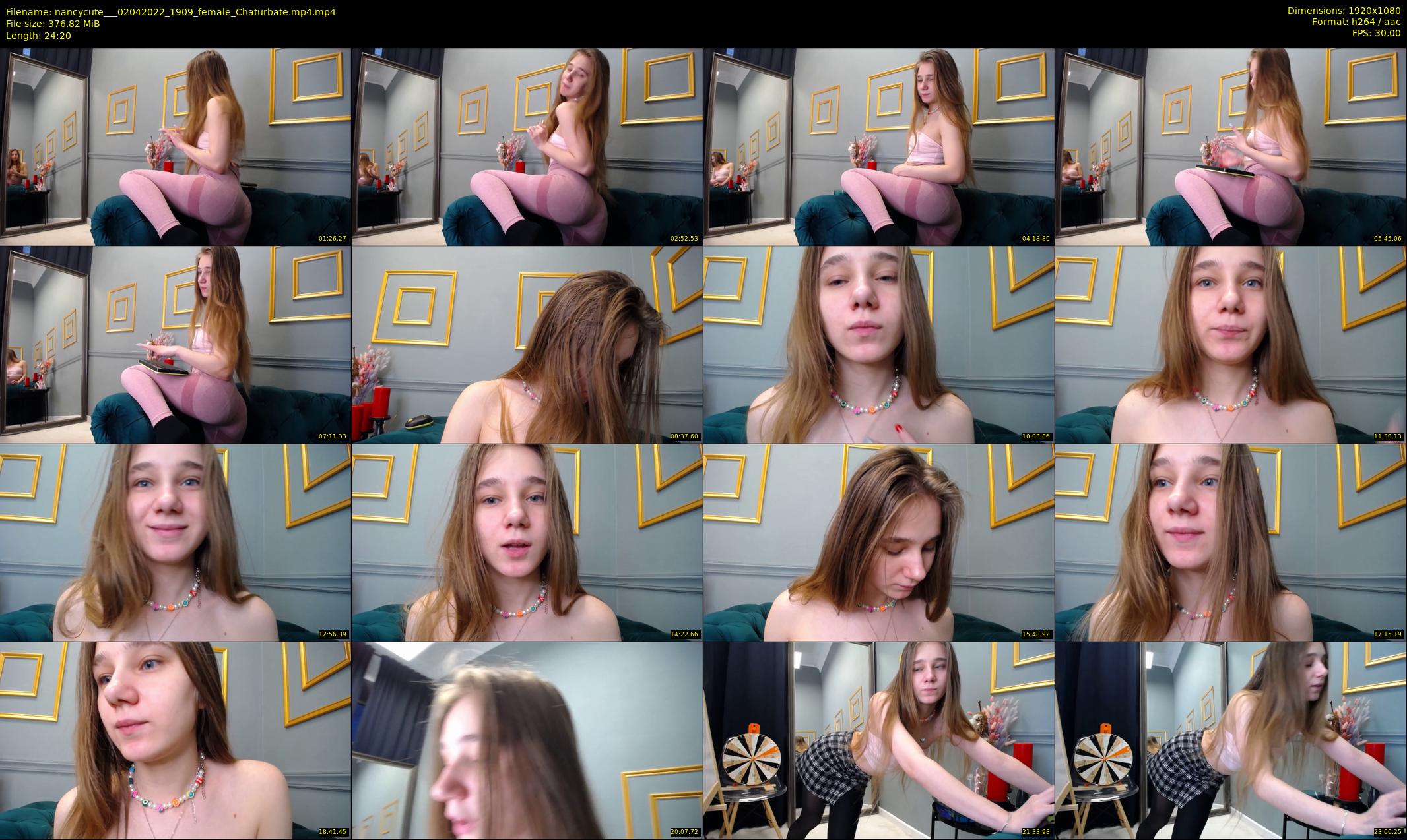 nancycute__ — 25 minute Chaturbate female cam show recording, 1080p, Apr 2, 2022
