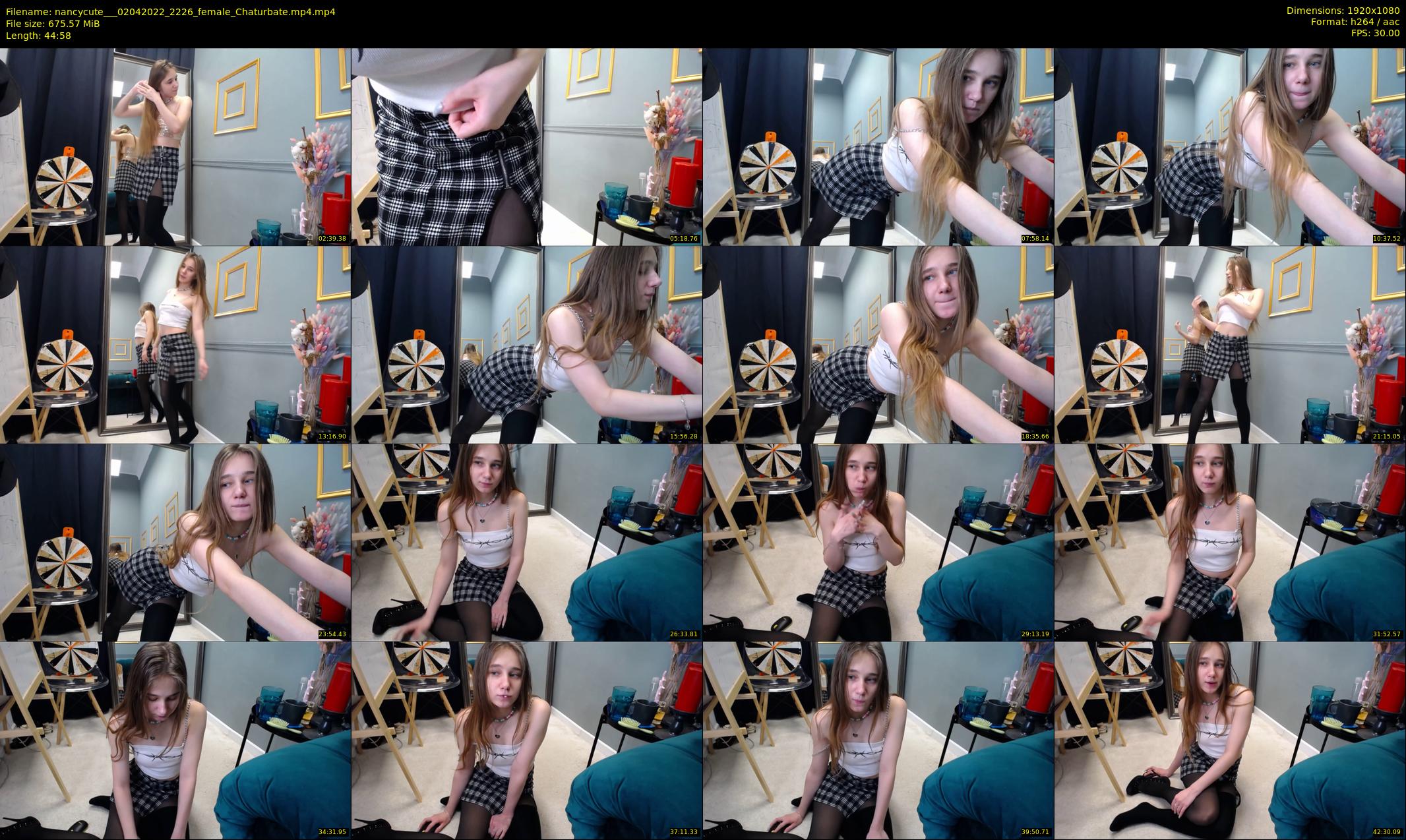 nancycute__ — 45 minute Chaturbate female cam show recording, 1080p, Apr 2, 2022