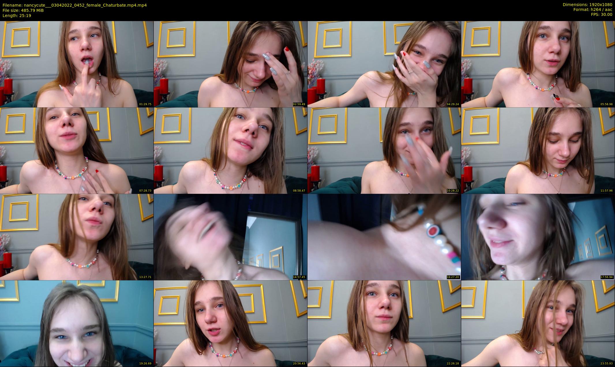 nancycute__ — 26 minute Chaturbate female cam show recording, 1080p, Apr 3, 2022