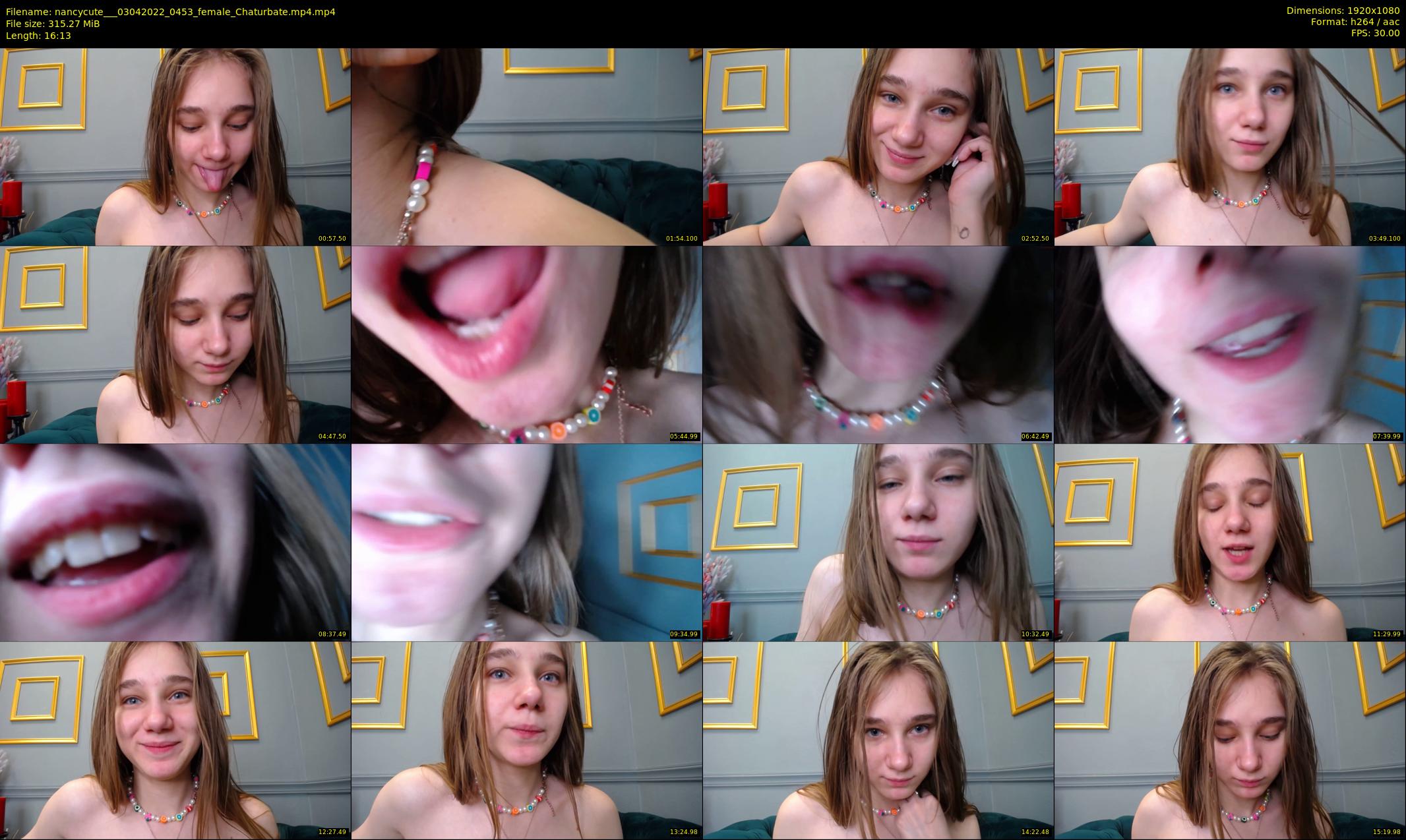 nancycute__ — 17 minute Chaturbate female cam show recording, 1080p, Apr 3, 2022