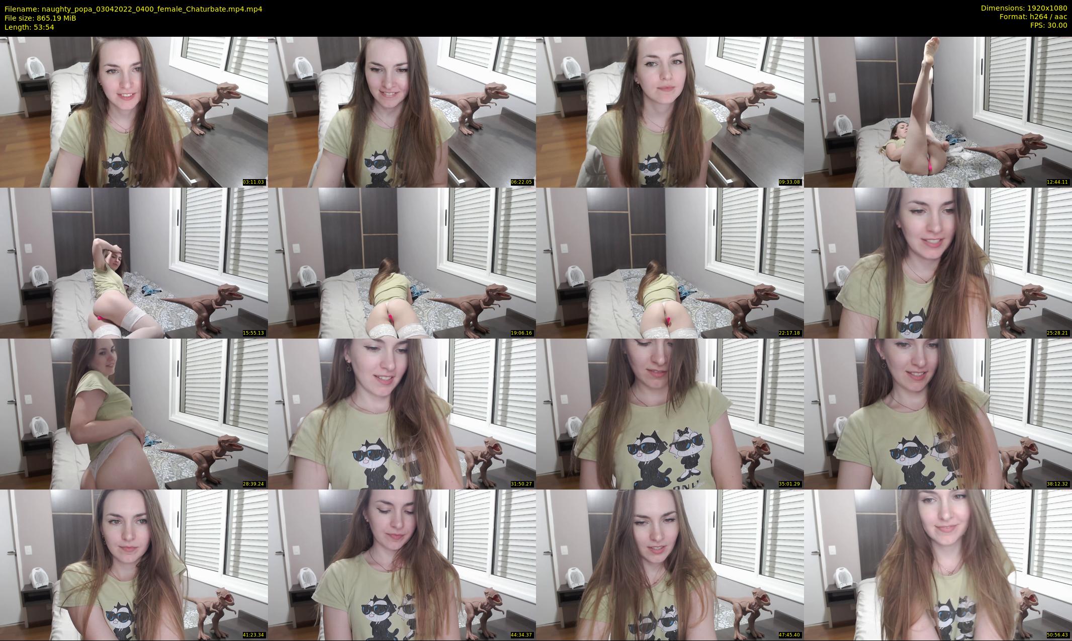 naughty_popa — 54 minute Chaturbate female cam show recording, 1080p, Apr 3, 2022