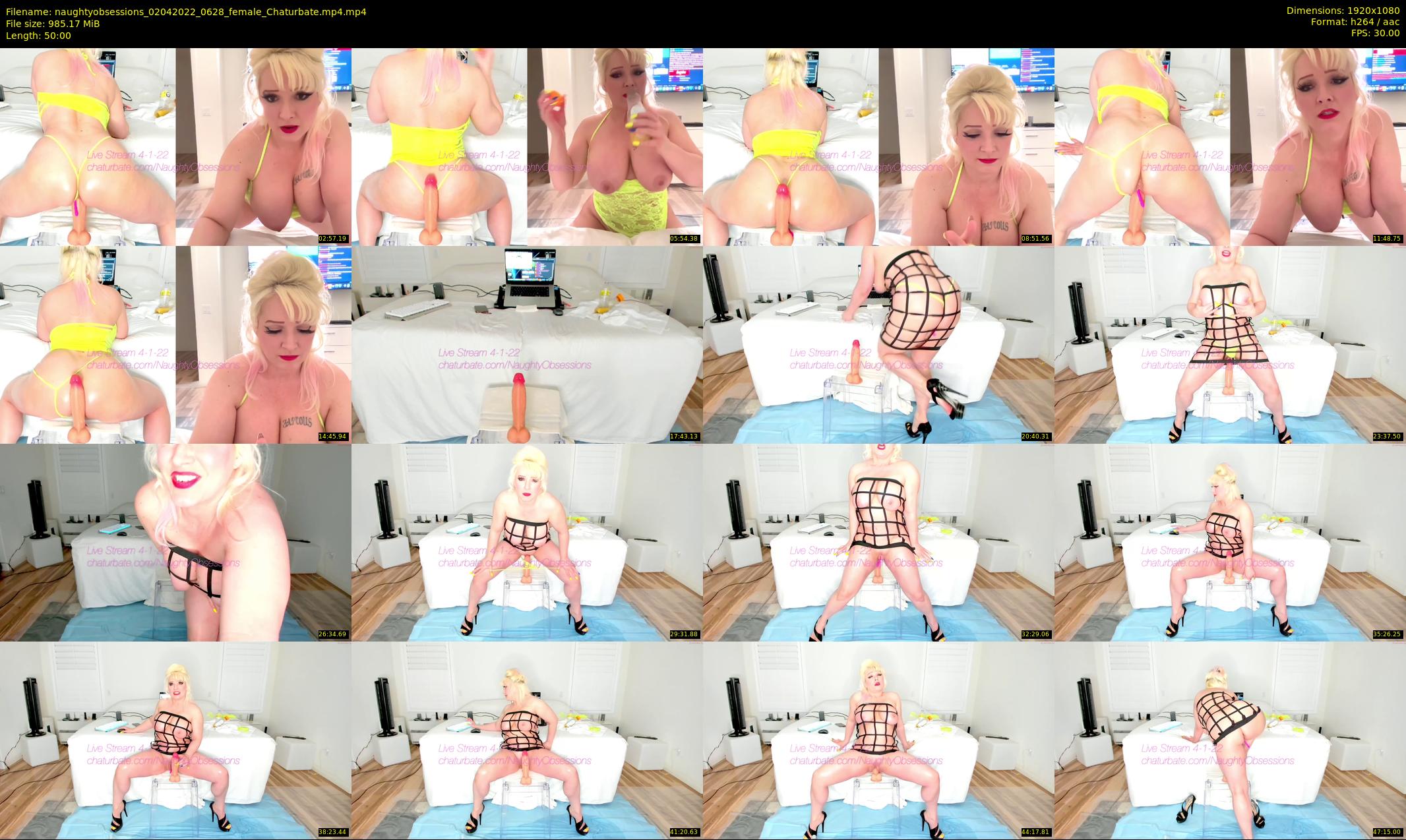 naughtyobsessions — 50 minute Chaturbate female cam show recording, 1080p, Apr 2, 2022