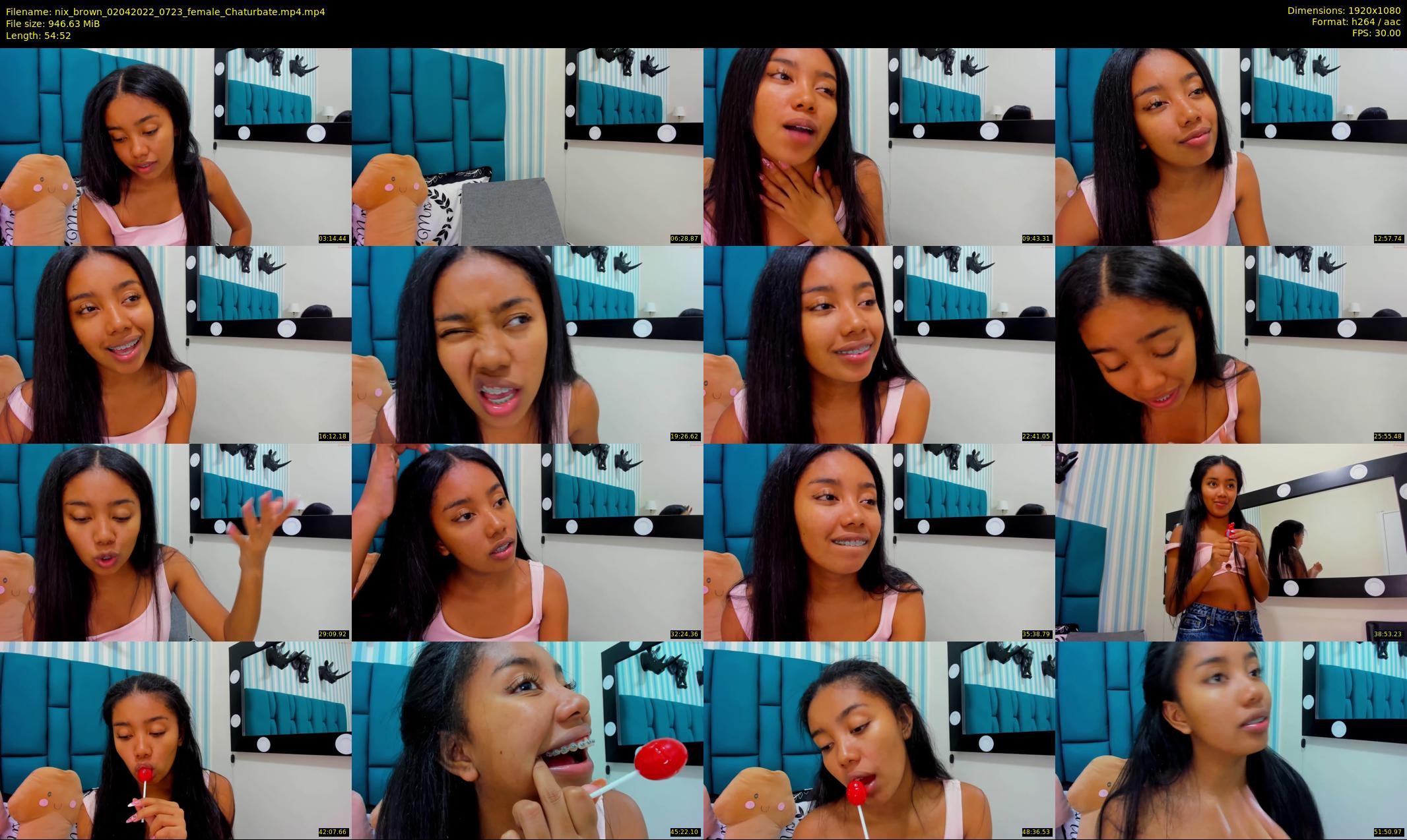 nix_brown — 55 minute Chaturbate female cam show recording, 1080p, Apr 2, 2022