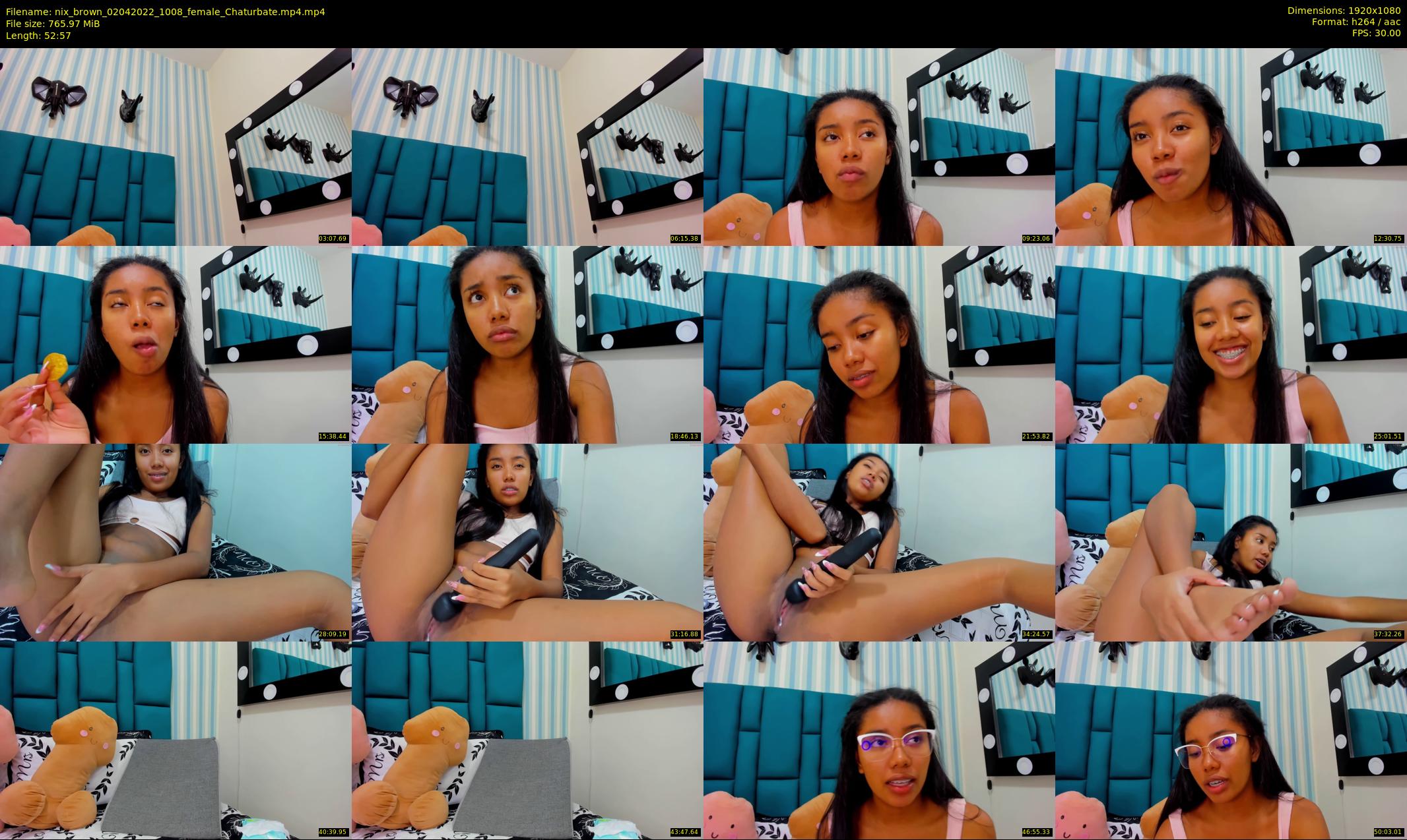 nix_brown — 53 minute Chaturbate female cam show recording, 1080p, Apr 2, 2022