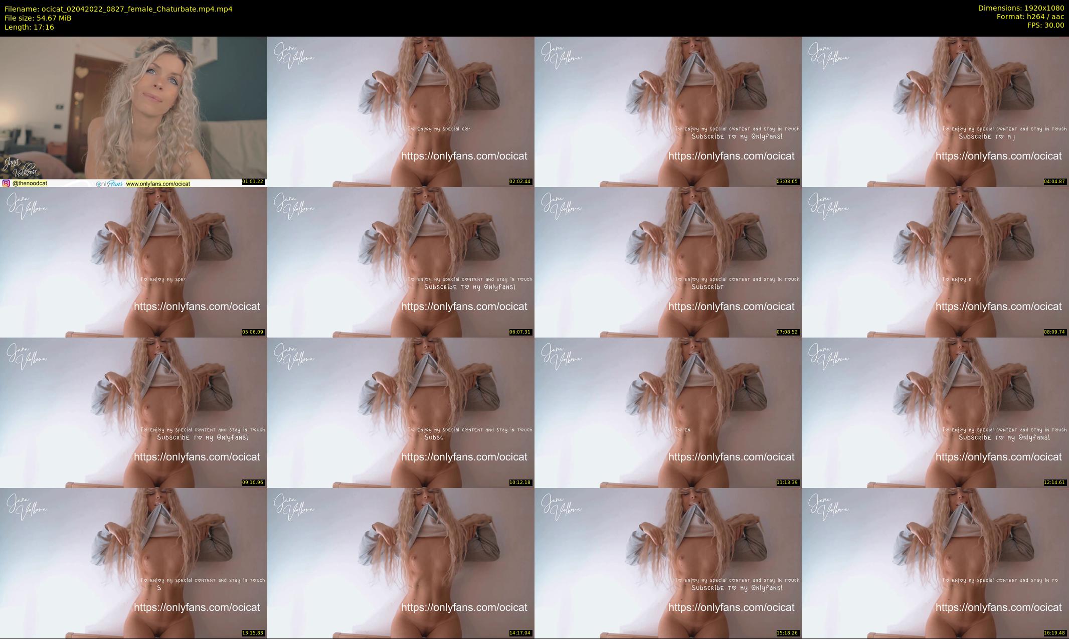 ocicat — 18 minute Chaturbate female cam show recording, 1080p, Apr 2, 2022