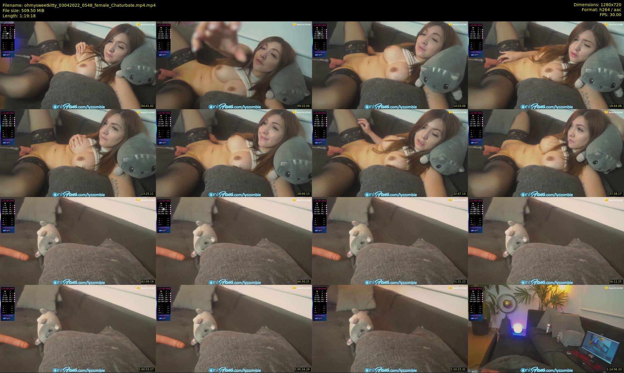 ohmysweetkitty — 80 minute Chaturbate female cam show recording, 720p, Apr 3, 2022