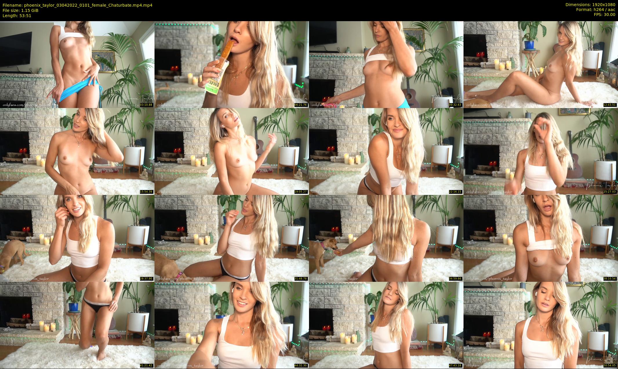 phoenix_taylor — 54 minute Chaturbate female cam show recording, 1080p, Apr 3, 2022