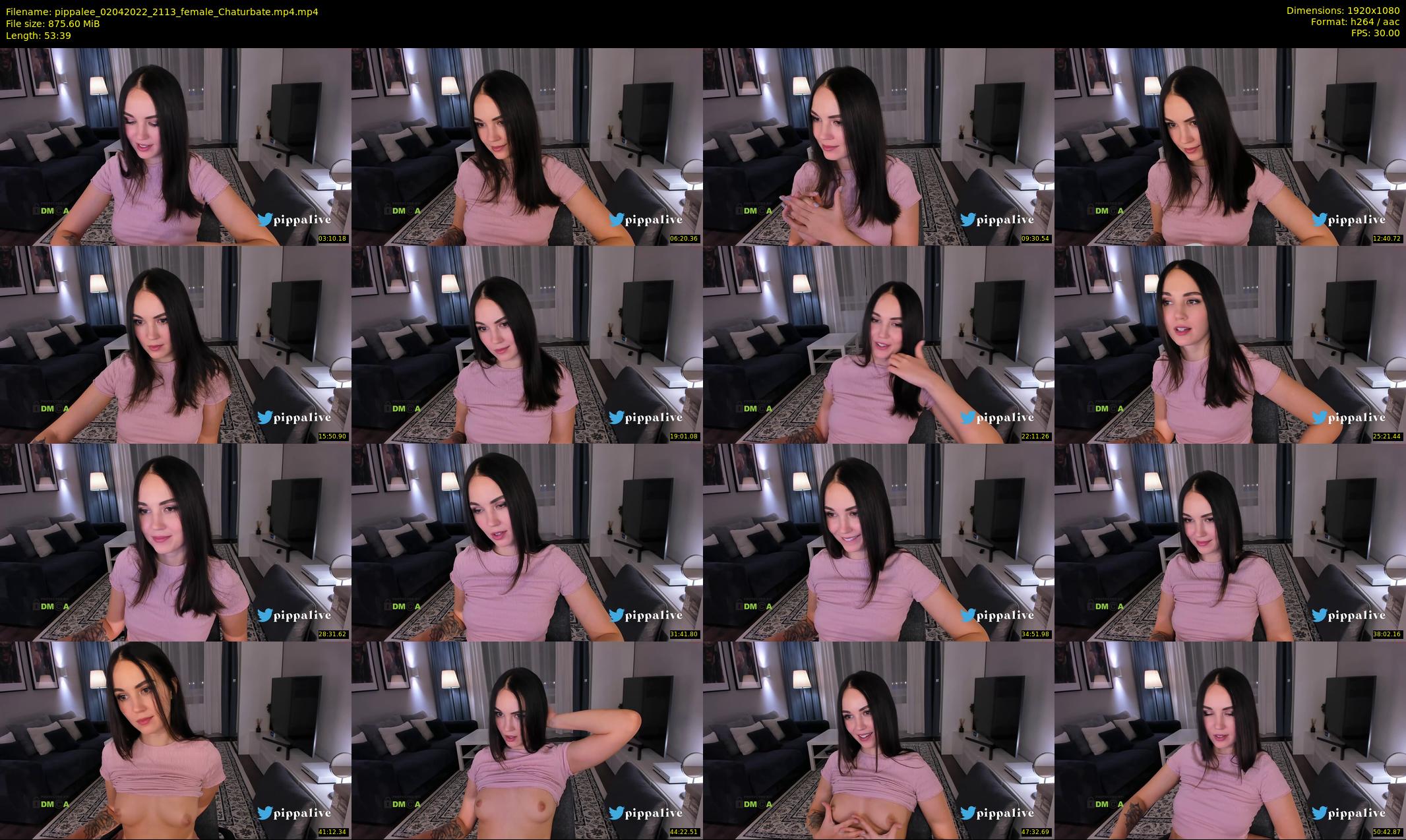 pippalee — 54 minute Chaturbate female cam show recording, 1080p, Apr 2, 2022
