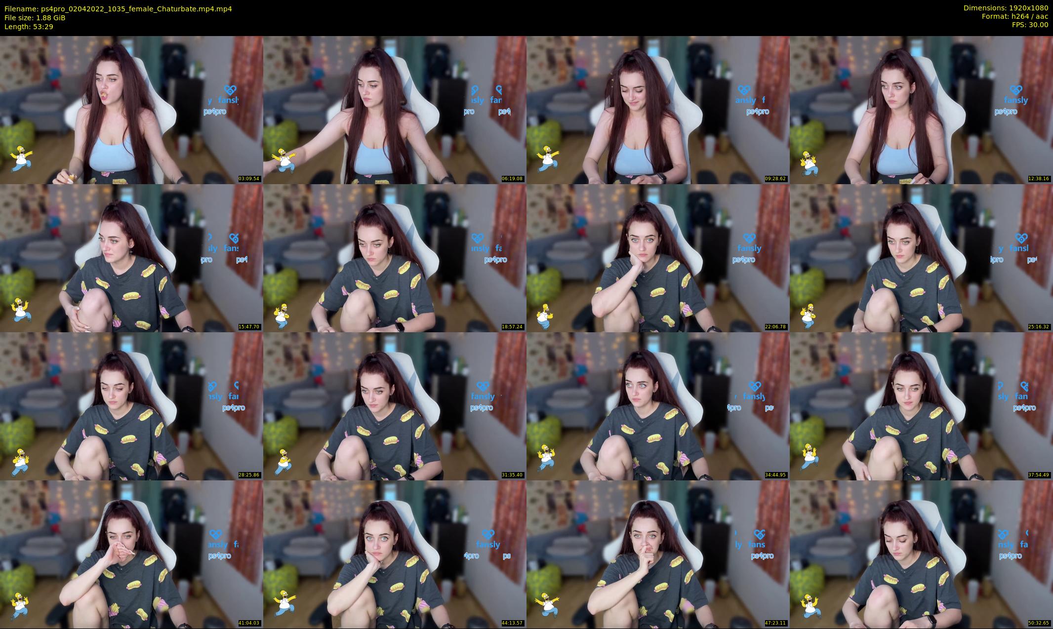 ps4pro — 54 minute Chaturbate female cam show recording, 1080p, Apr 2, 2022