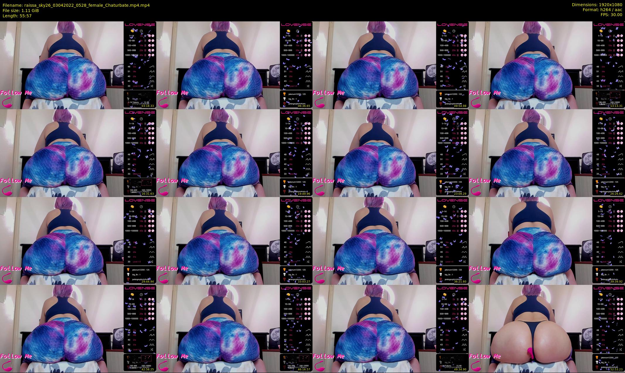 raissa_sky26 — 56 minute Chaturbate female cam show recording, 1080p, Apr 3, 2022