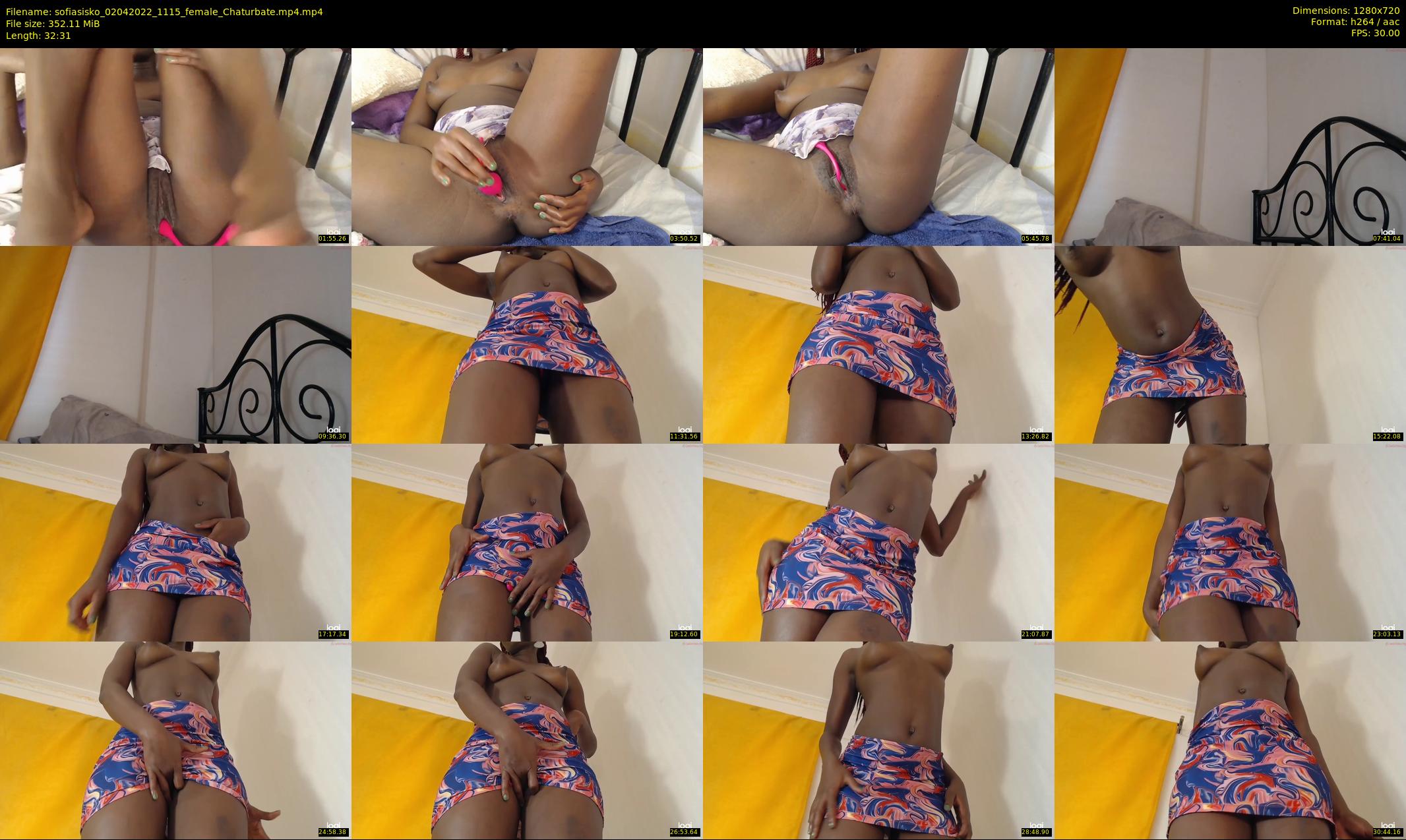 sofiasisko — 33 minute Chaturbate female cam show recording, 720p, Apr 2, 2022
