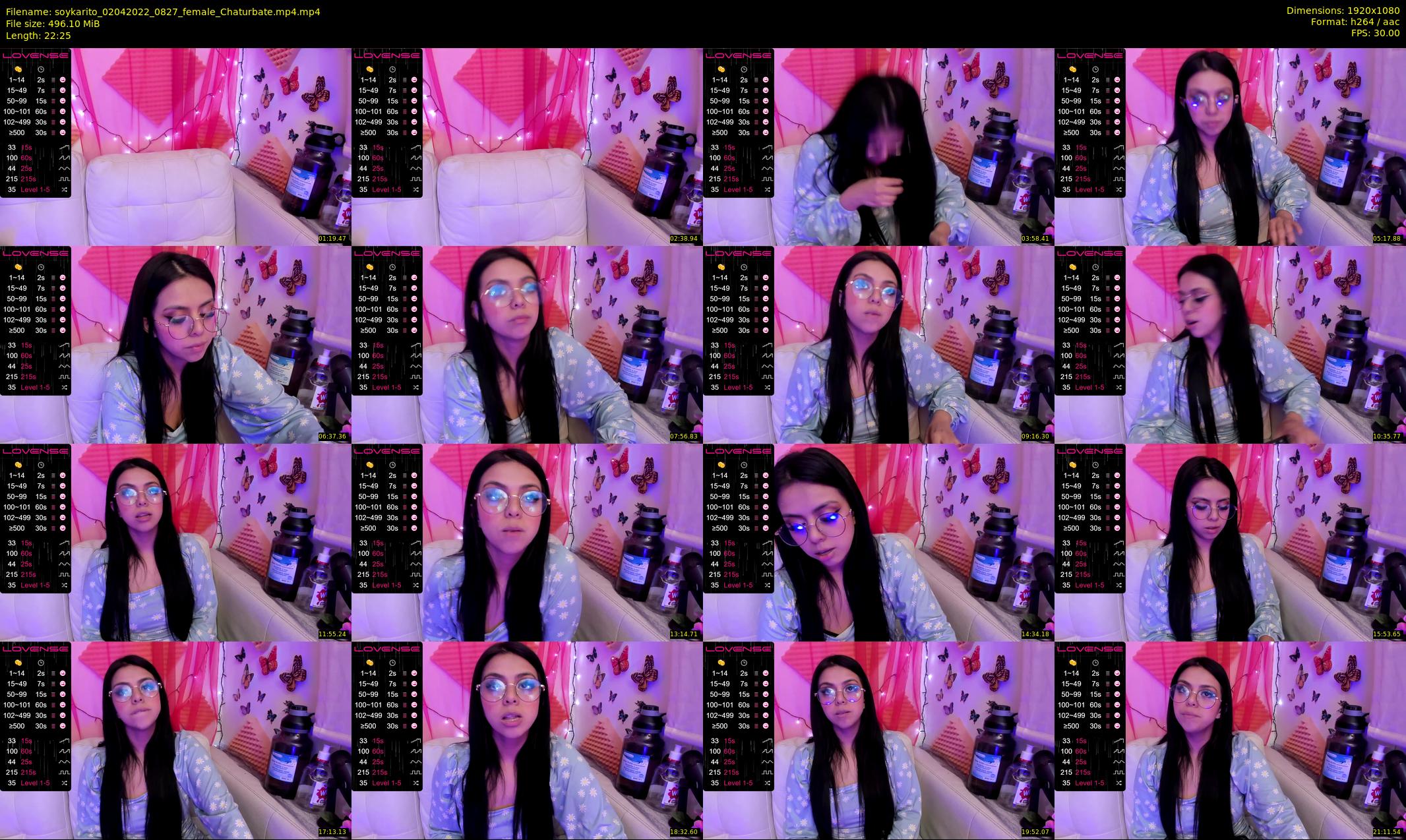 soykarito — 23 minute Chaturbate female cam show recording, 1080p, Apr 2, 2022