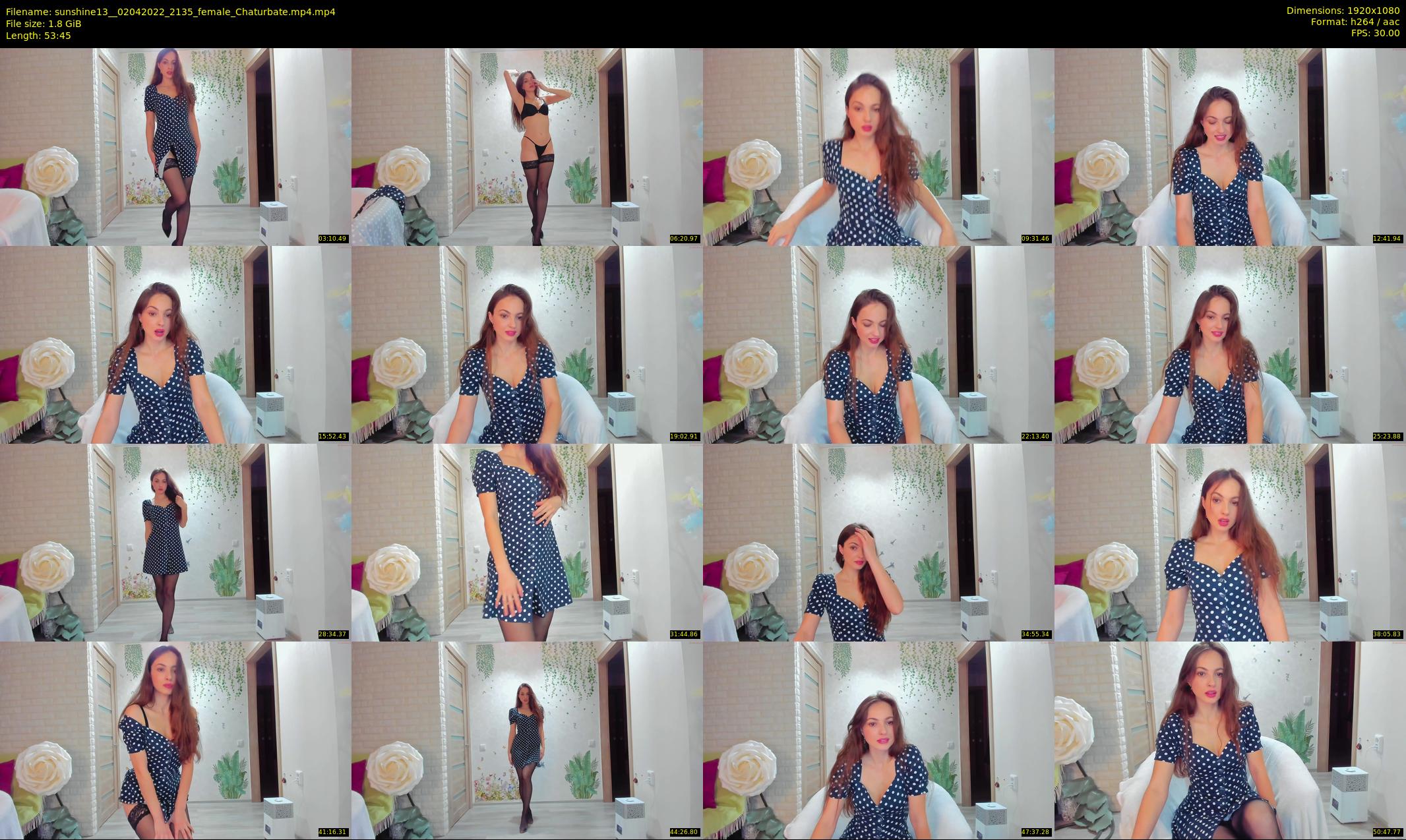sunshine13_ — 54 minute Chaturbate female cam show recording, 1080p, Apr 2, 2022