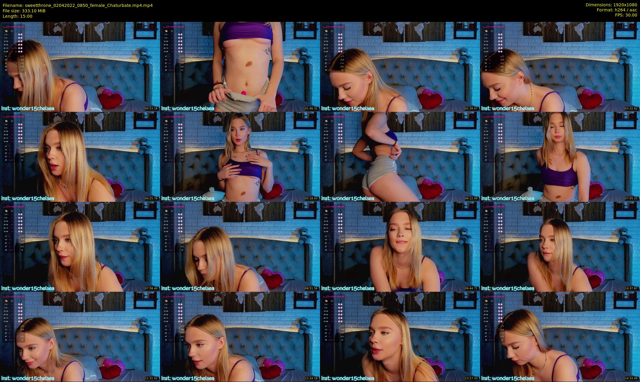 sweetthrone — 15 minute Chaturbate couple cam show recording, 1080p, Apr 2, 2022