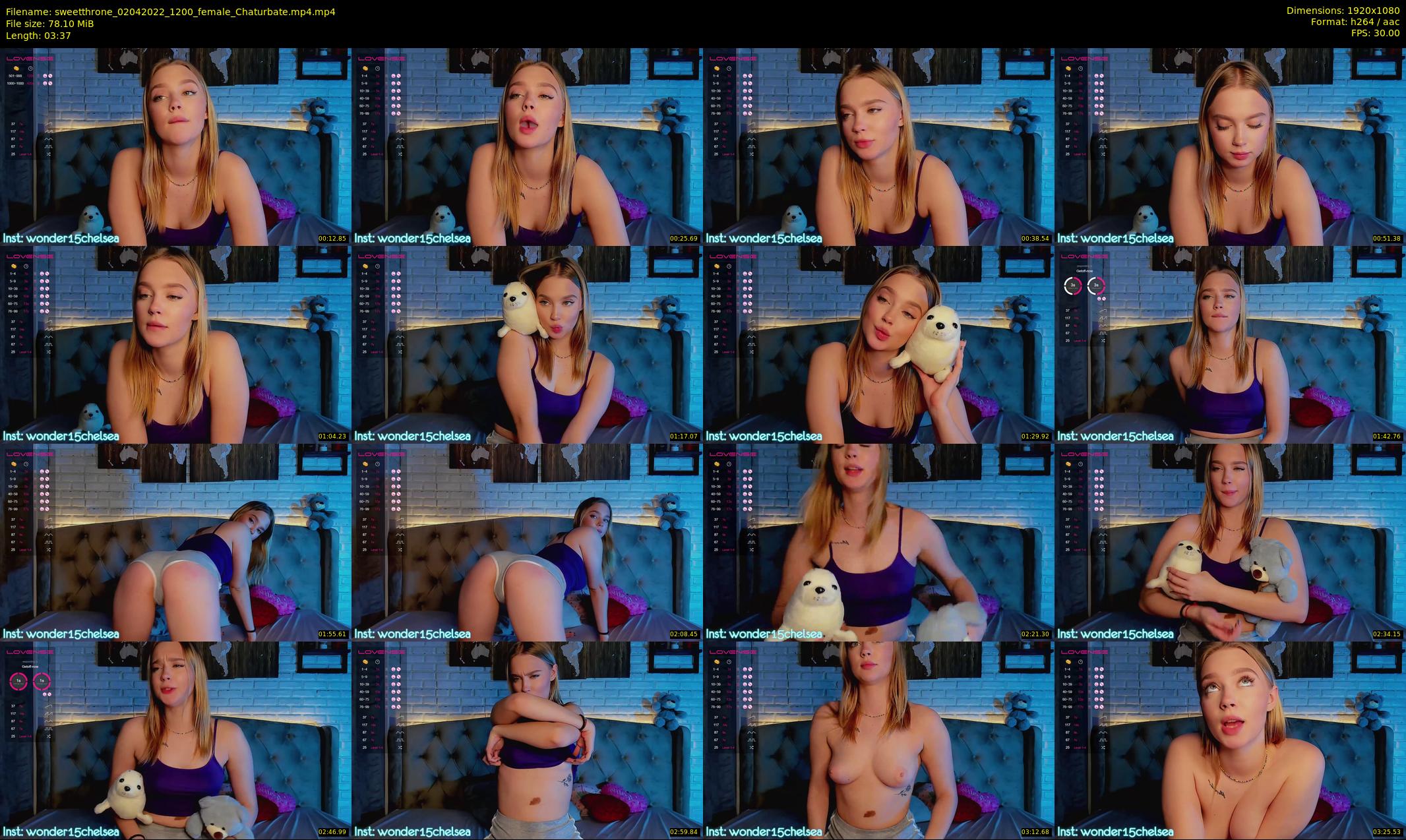 sweetthrone — 4 minute Chaturbate couple cam show recording, 1080p, Apr 2, 2022