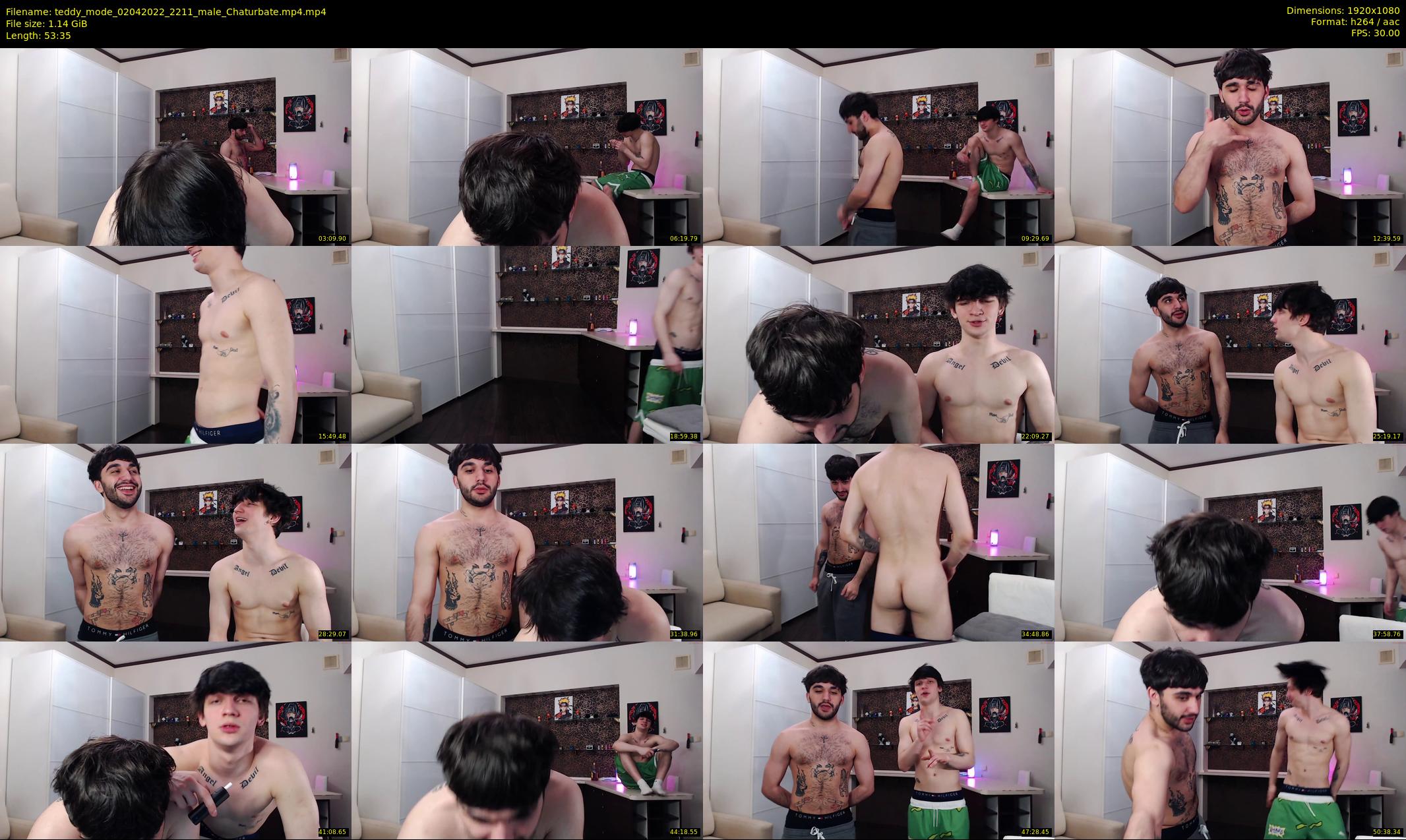 teddy_mode — 54 minute Chaturbate couple cam show recording, 1080p, Apr 2, 2022