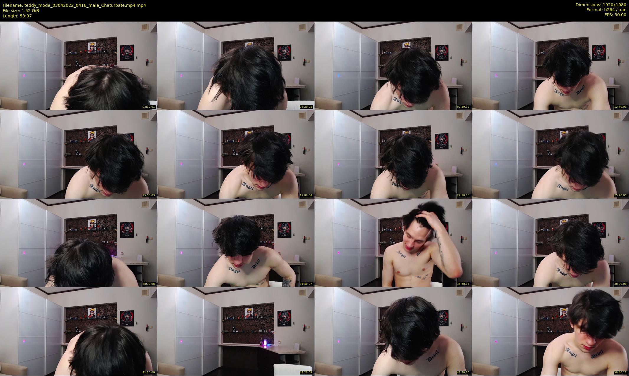 teddy_mode — 54 minute Chaturbate couple cam show recording, 1080p, Apr 3, 2022
