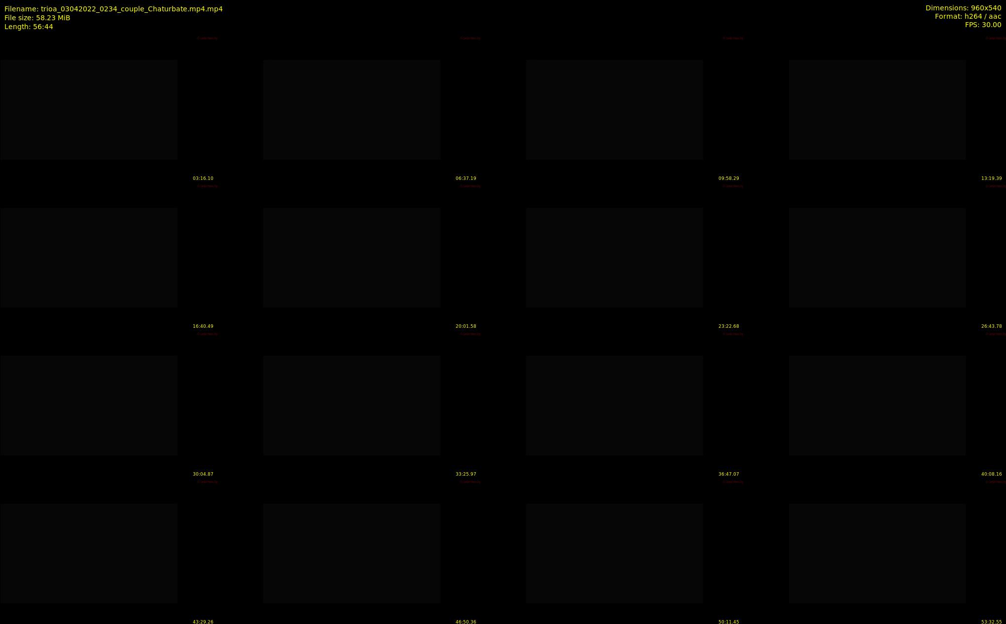 trioa — 57 minute Chaturbate couple cam show recording, 480p, Apr 3, 2022