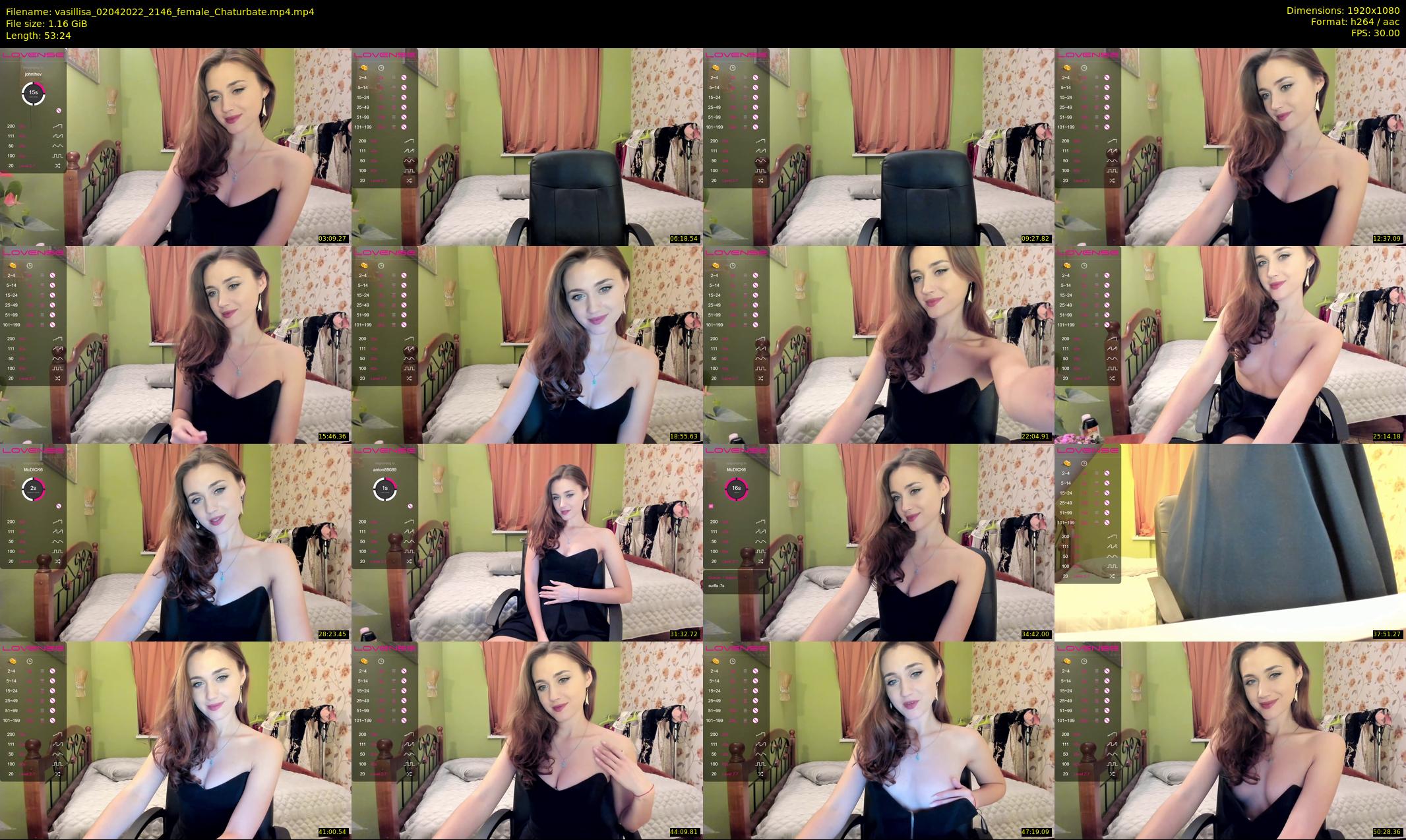 vasillisa — 54 minute Chaturbate female cam show recording, 1080p, Apr 2, 2022