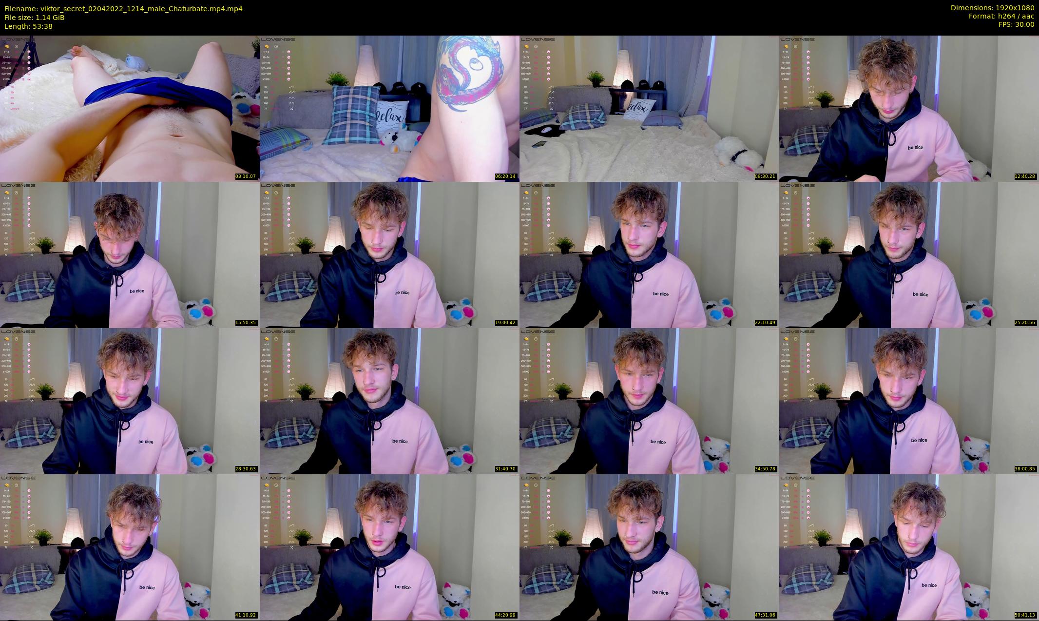 viktor_secret — 54 minute Chaturbate male cam show recording, 1080p, Apr 2, 2022