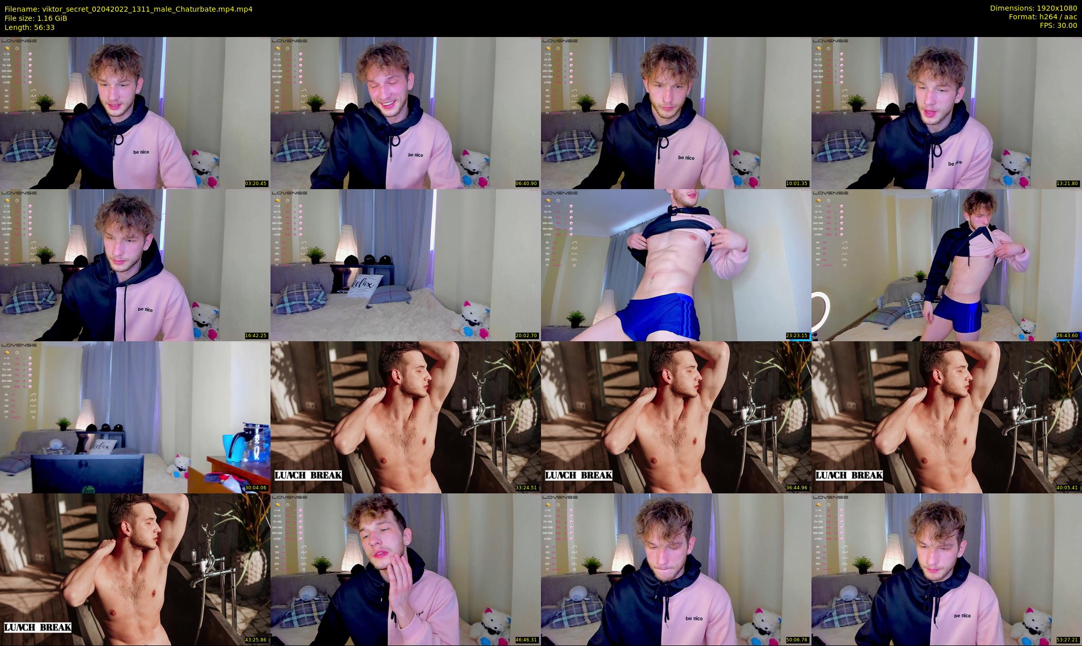 viktor_secret — 57 minute Chaturbate male cam show recording, 1080p, Apr 2, 2022