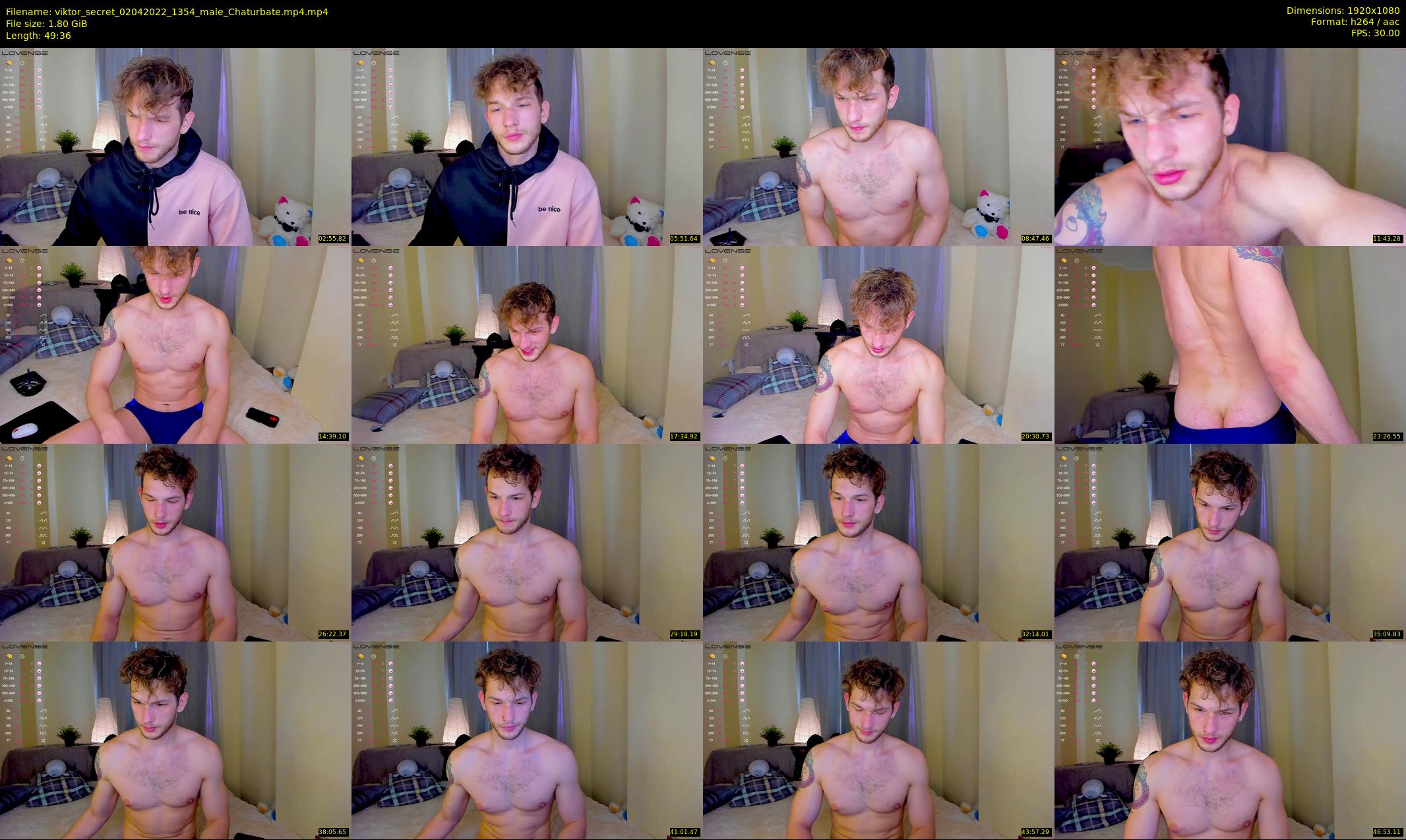 viktor_secret — 50 minute Chaturbate male cam show recording, 1080p, Apr 2, 2022