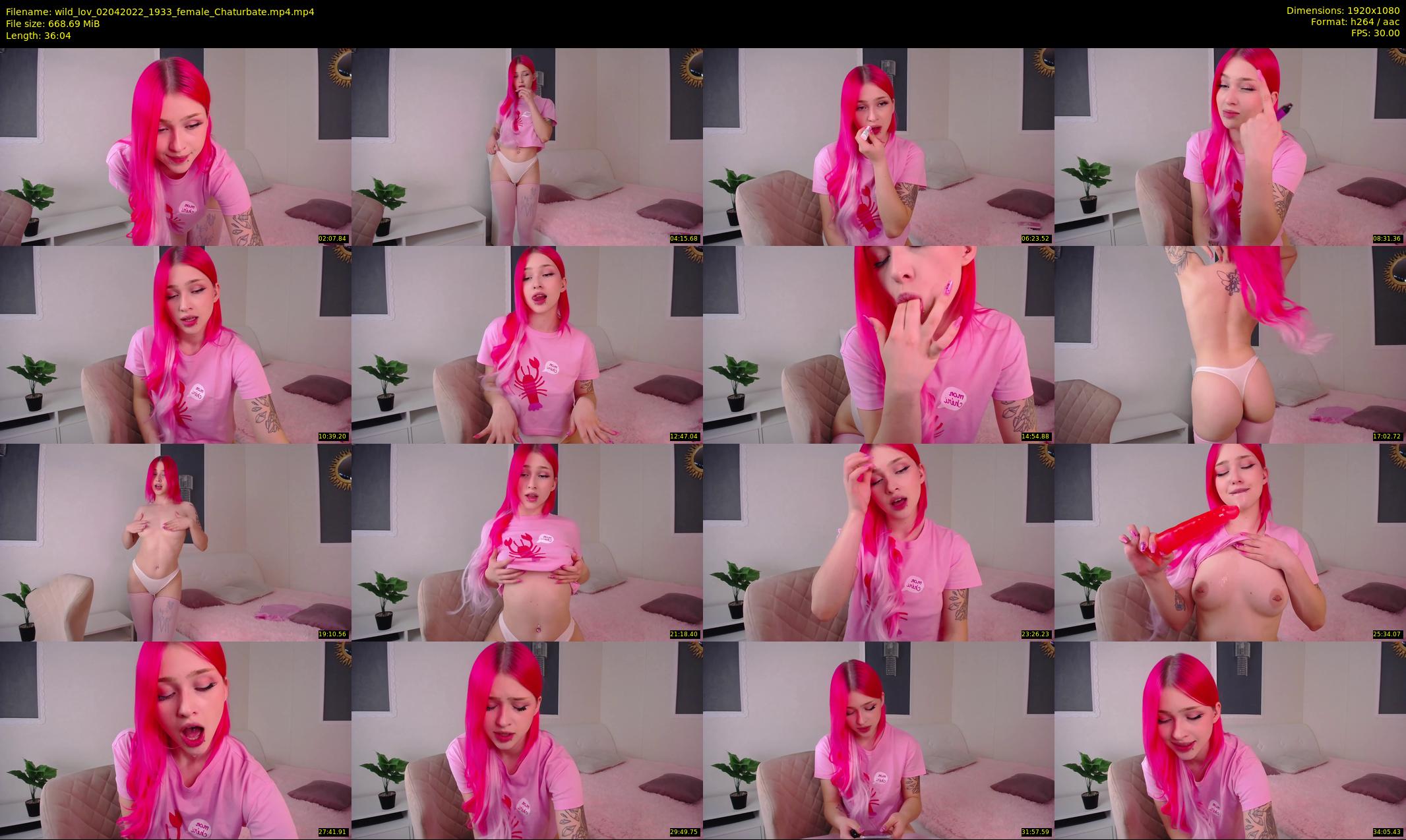 wild_lov — 37 minute Chaturbate female cam show recording, 1080p, Apr 2, 2022