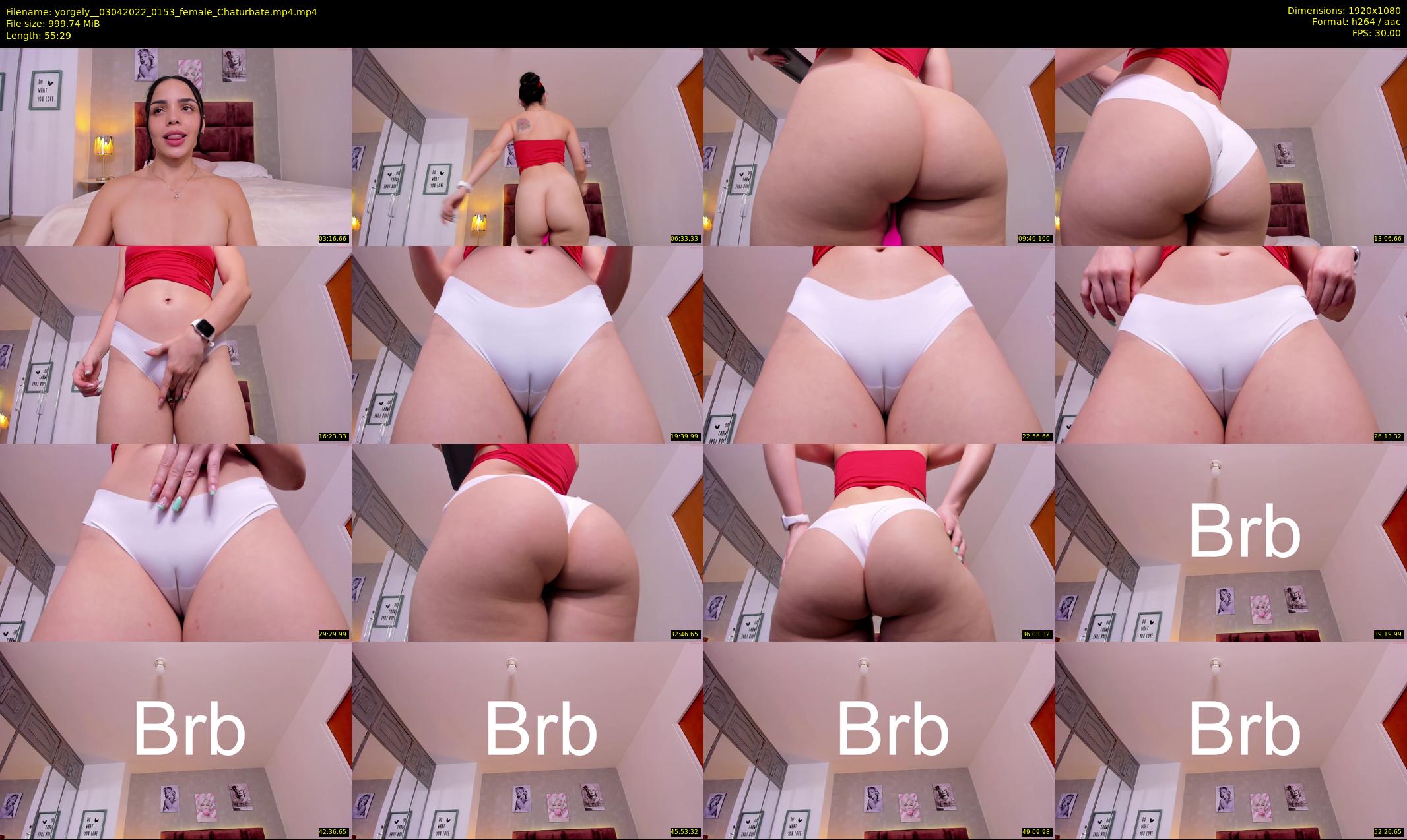 yorgely_ — 56 minute Chaturbate female cam show recording, 1080p, Apr 3, 2022