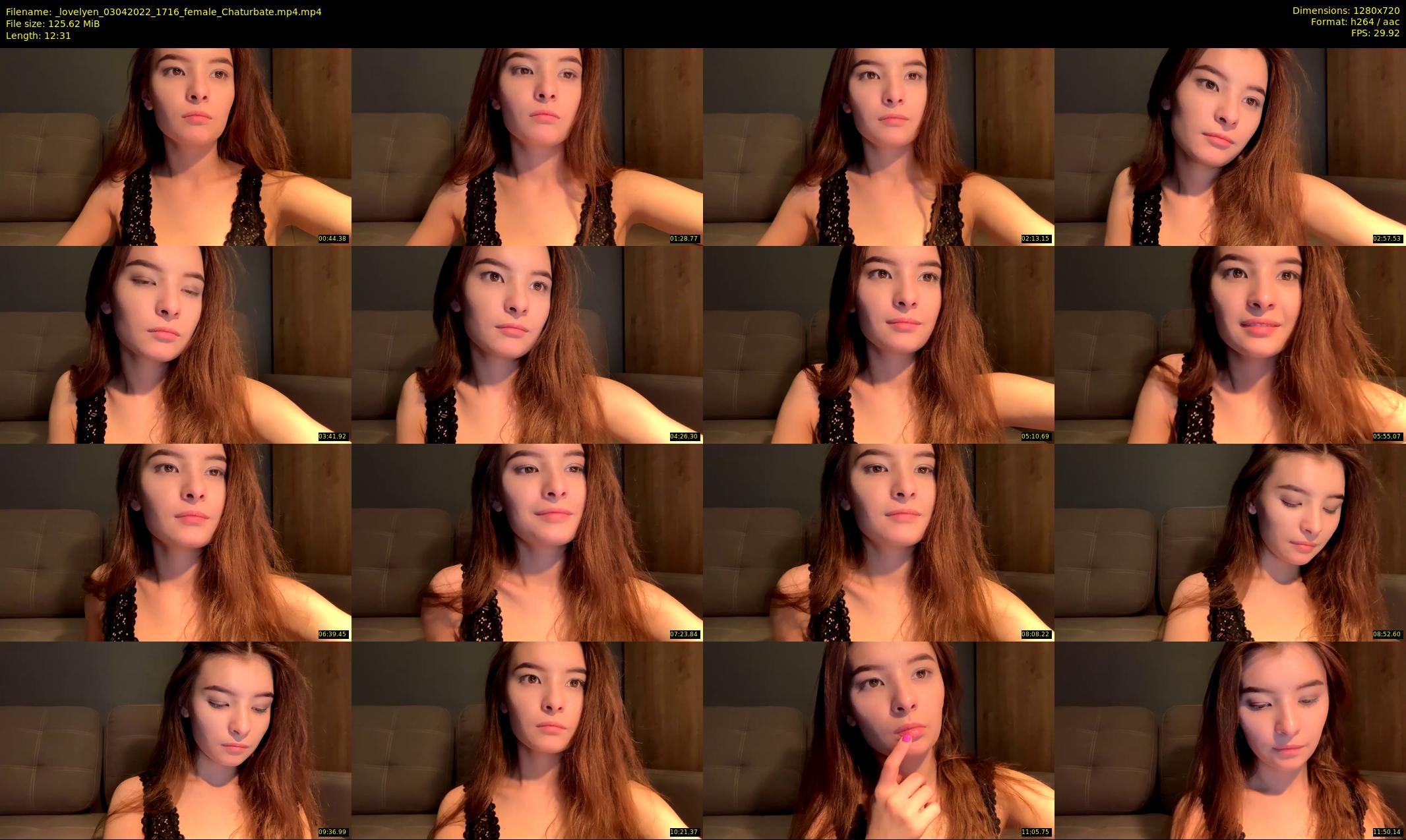 _lovelyen — 13 minute Chaturbate female cam show recording, 720p, Apr 3, 2022