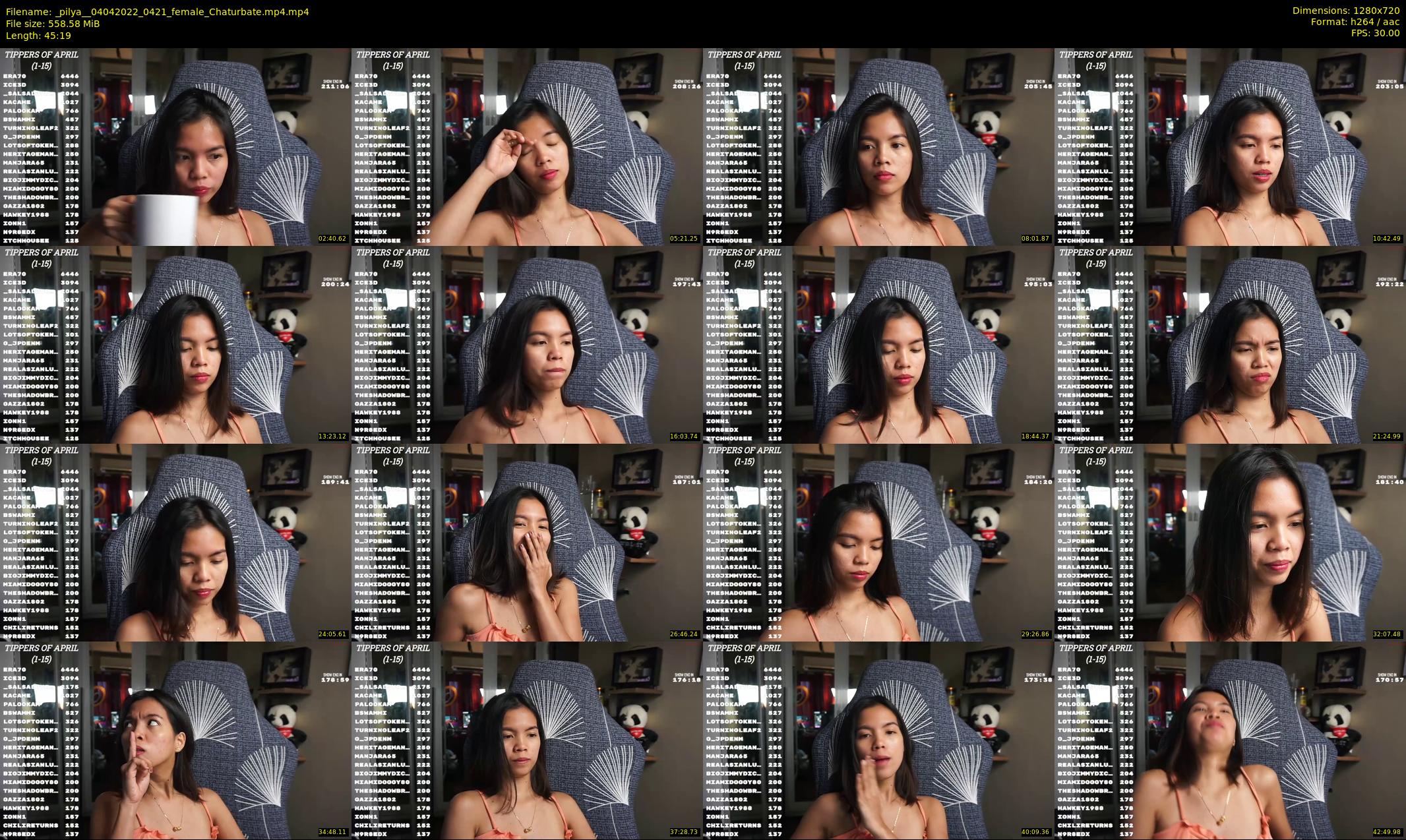 _pilya_ — 46 minute Chaturbate female cam show recording, 720p, Apr 4, 2022