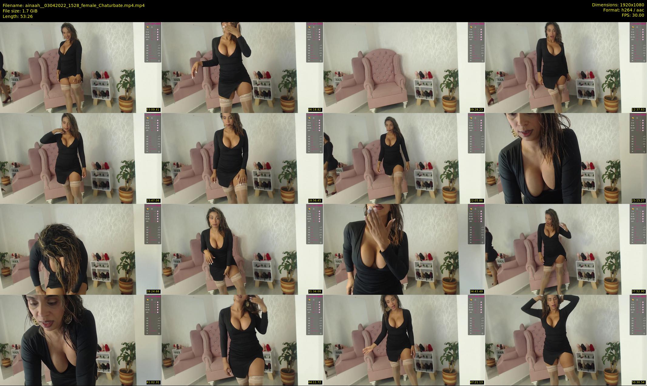 ainaah_ — 54 minute Chaturbate female cam show recording, 1080p, Apr 3, 2022