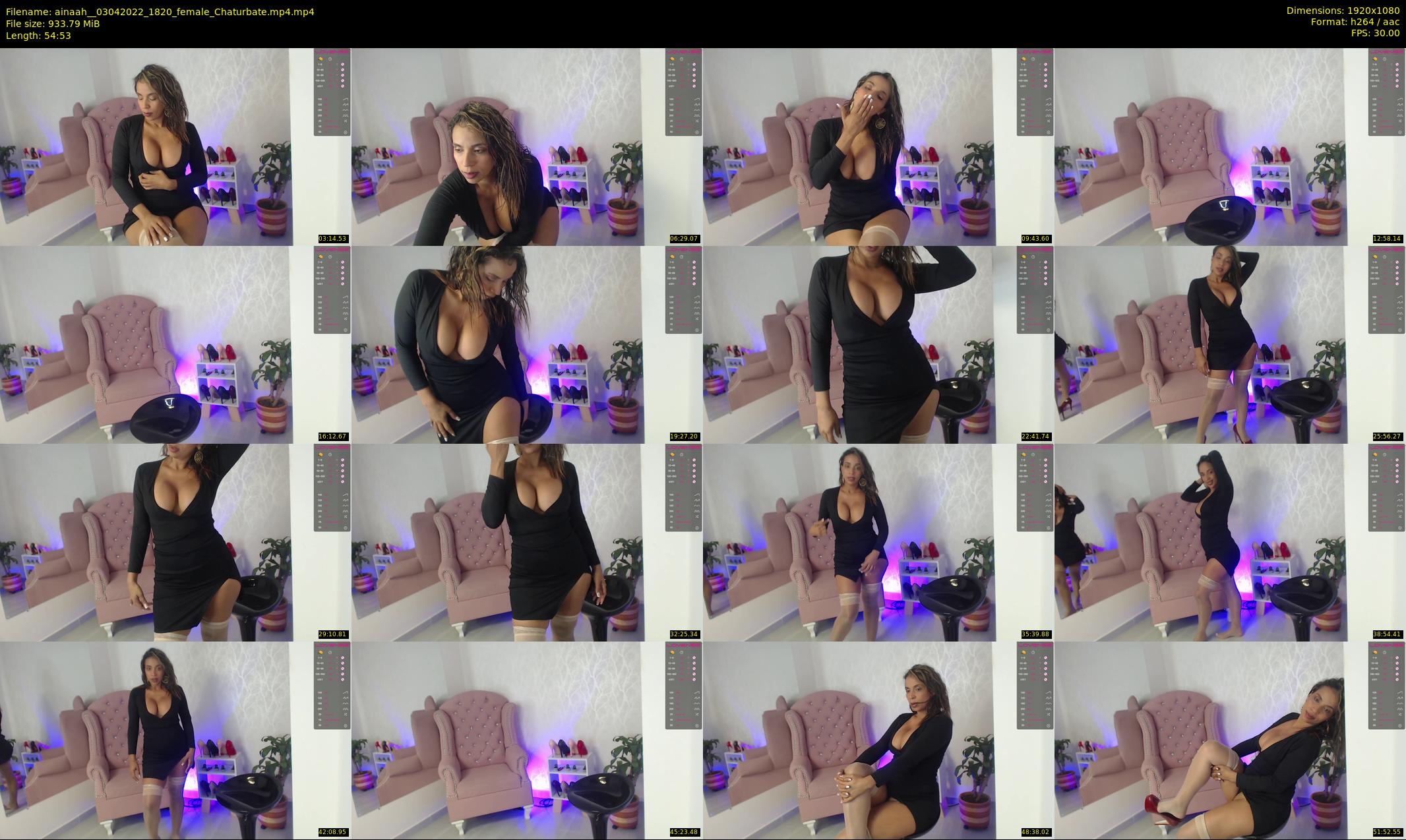 ainaah_ — 55 minute Chaturbate female cam show recording, 1080p, Apr 3, 2022